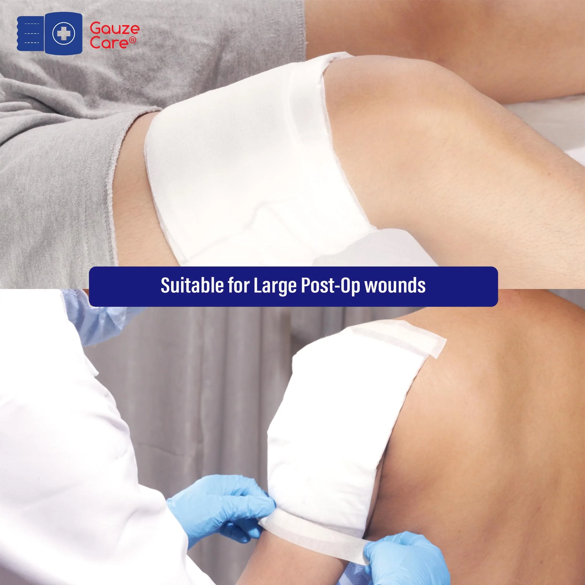 GauzeCare Sterile Abdominal Pads 5x9 inch 20-Pack | Extra Absorbent & Thick, Individually Packed Combine Pads with Non-Stick Outer Layer for Heavy Bleeding Wounds | Perfect for First Aid Kits (IFAKs) - Image 5