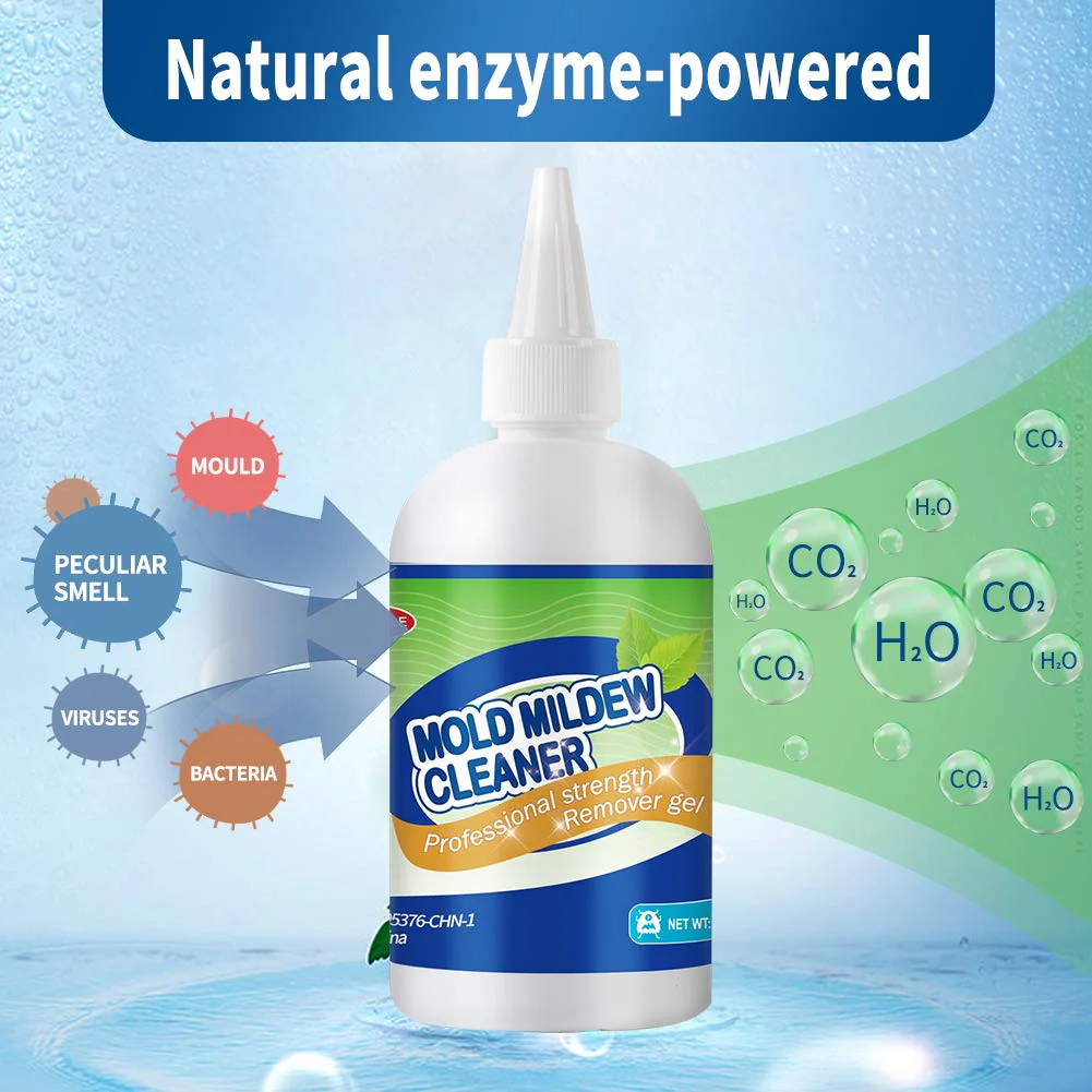 GELIVABLE Mold Mildew Cleaner Gel Household Cleaner for Wall Tiles Grout Sealant Bathroom Cleaning Home Kitchen Sinks Cleaning - 8 Fl.Oz(Pack of 1) - Image 5
