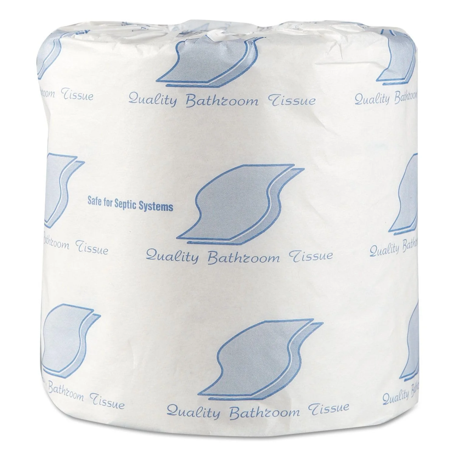 GEN 218 Standard Bath Tissue, 1-Ply, 1000 Sheets (Case of 96 Rolls) - Image 2
