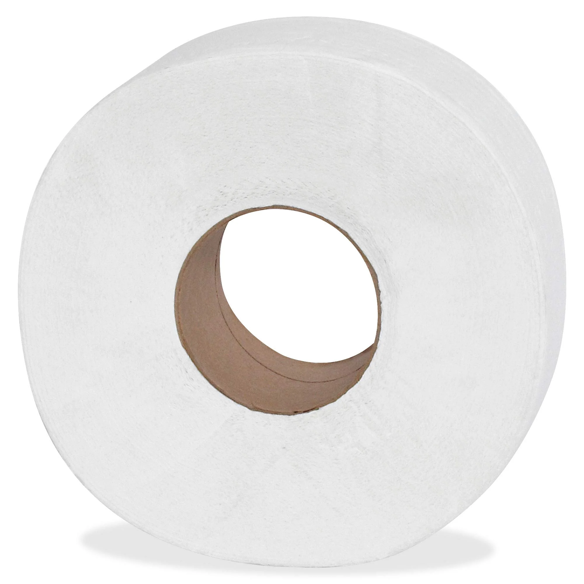 Genuine Joe Jumbo Roll Bath Tissue - 2-Ply White Toilet Paper, 3.3" x 650' per Roll, 12 Count Bulk Pack, Recycled Fiber, Commercial Grade for Dispensers - Image 9
