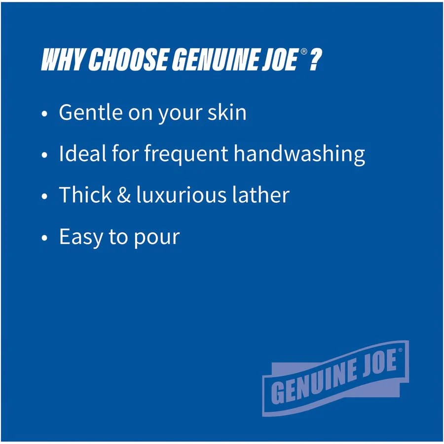 Genuine Joe Pink Lotion Hand Soap Refill, Rich Lather, 1 gallon, 4 Count - Image 2