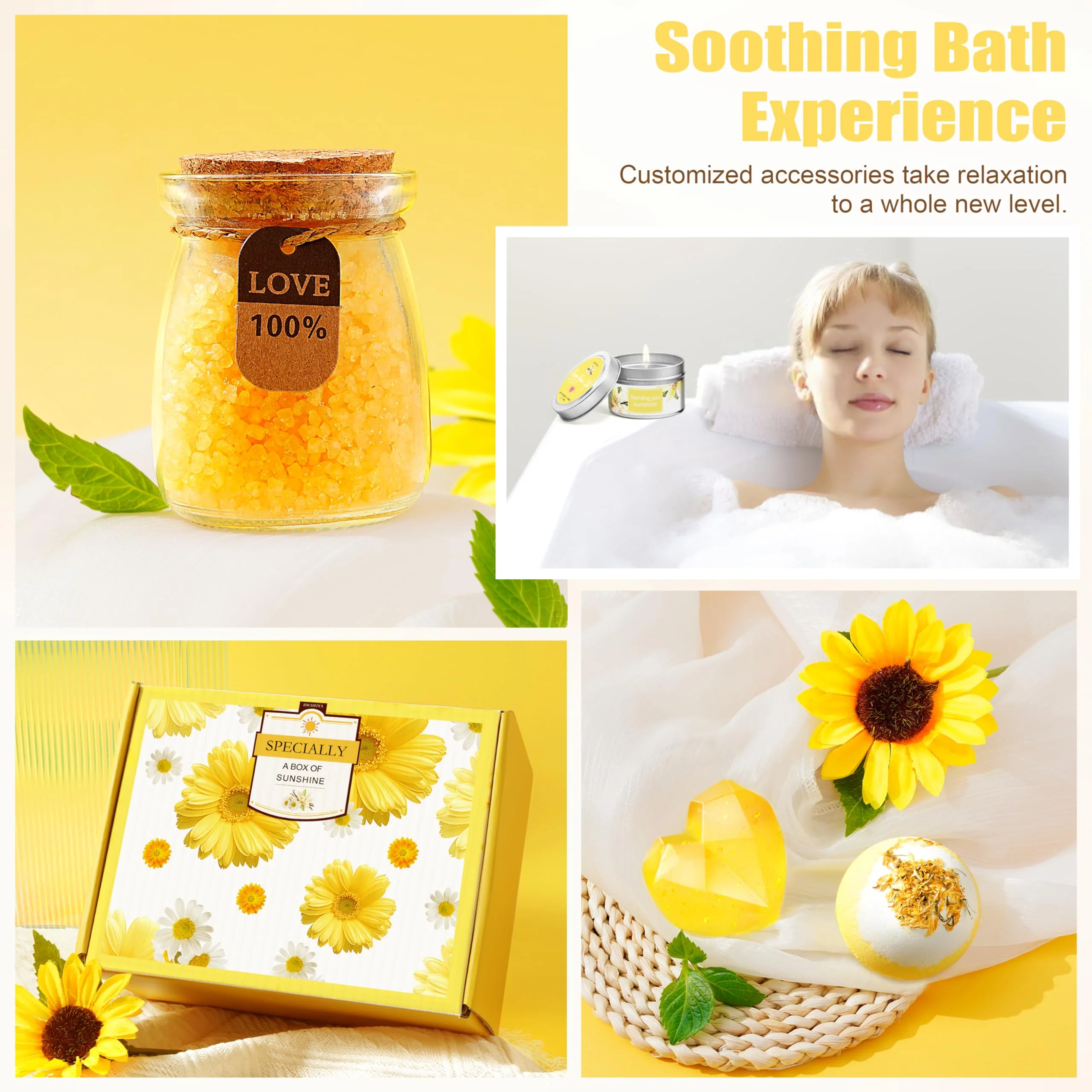 Gifts for Women,Bath and Body Gift 10 pcs Warm Vanilla Self Care Set for Friends,Her,Bestie,Mom,Wife Christmas Birthday Gifts - Image 3