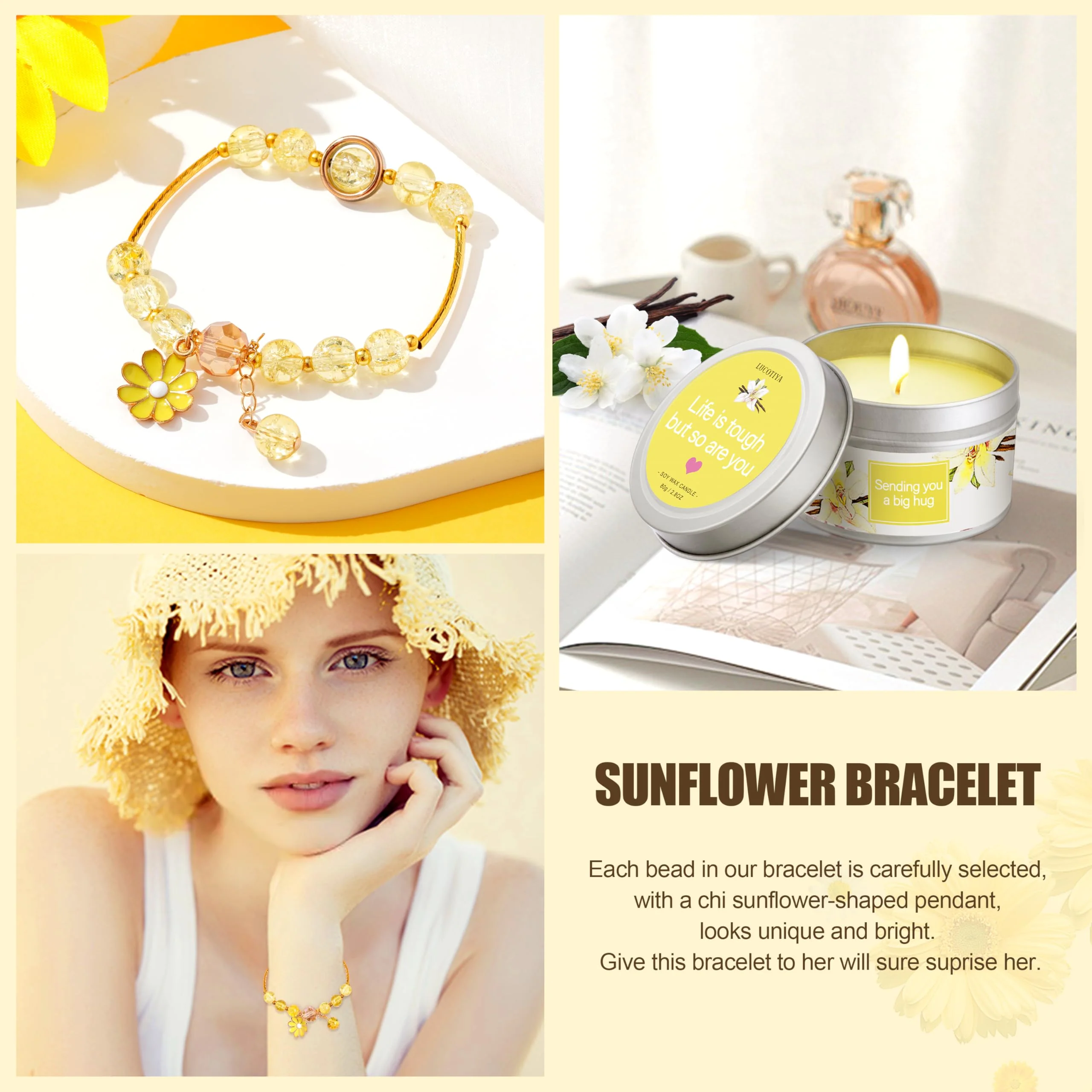 Gifts for Women,Bath and Body Gift 10 pcs Warm Vanilla Self Care Set for Friends,Her,Bestie,Mom,Wife Christmas Birthday Gifts - Image 4