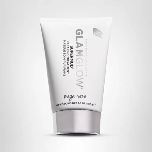 Glamglow SUPERMUD Instant Clearing Treatment Face Mask | Clearing Face Mask For Acne Prone Skin and Oiliness to help Minimize Pores | Activated Charcoal, BHA & AHAs, 3.5 Ounce - Image 2