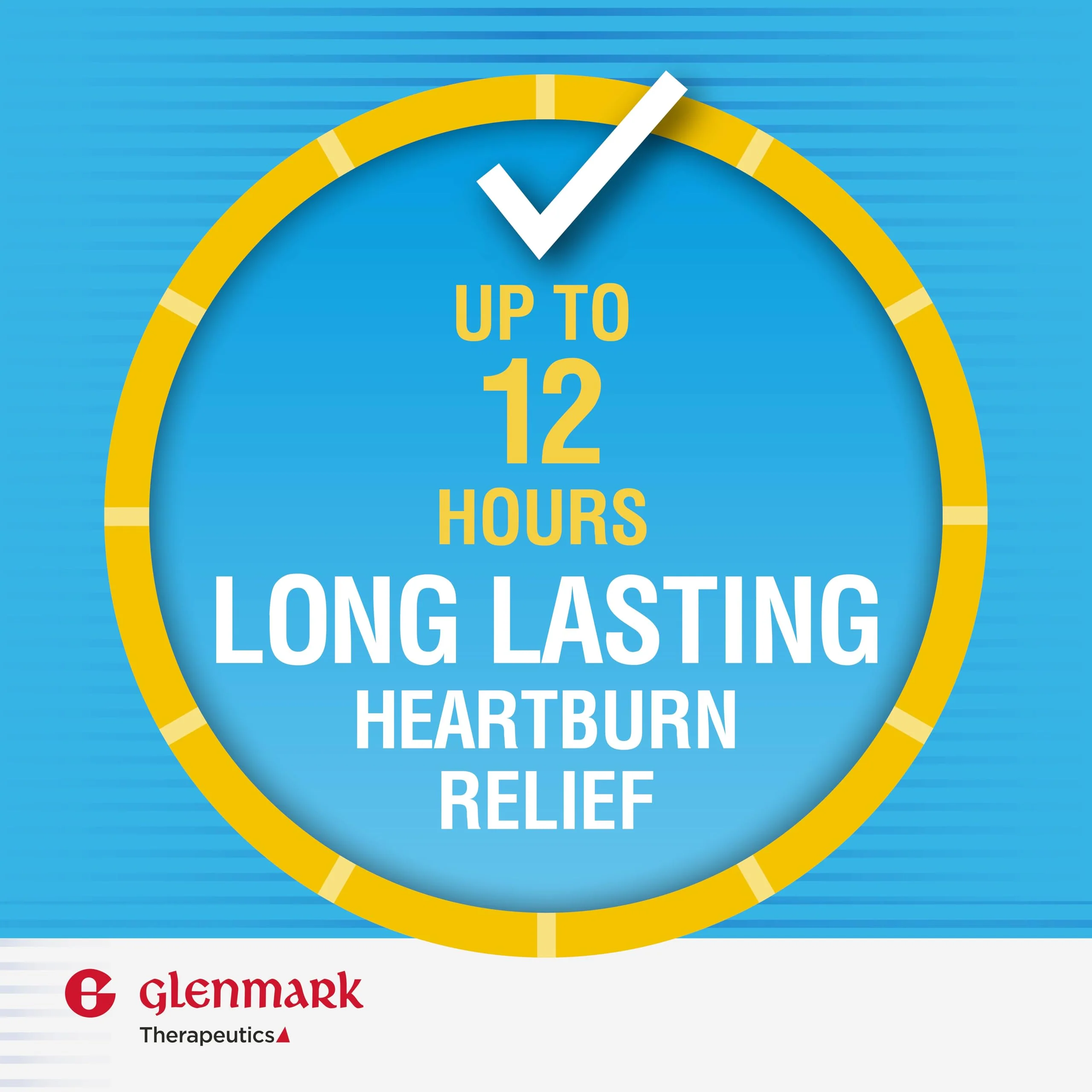 Glenmark Maximum Strength Famotidine Tablets, 20 mg, Acid Reducer for Heartburn Relief, 200 Count - Image 5