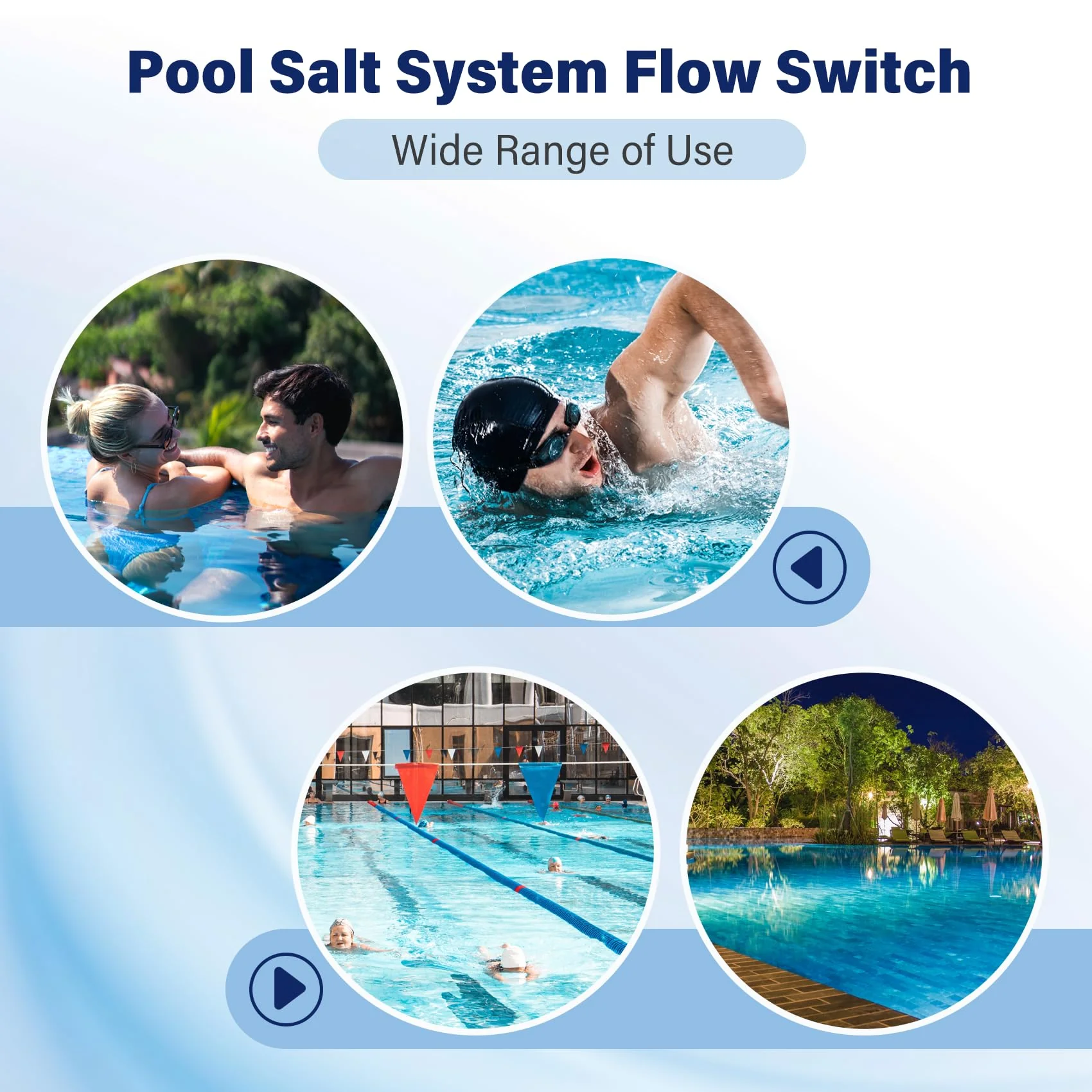 Glx-Flo-Rp Flow Switch for Hayward Goldline Aquarite Salt Systems, Pool Flow Sensor Suitable Hayward Salt Cell & Chlorine Generator, Flow Switch for Aqua Rite Swimming Pool Salt Cell with 15 Ft Cable - Image 8
