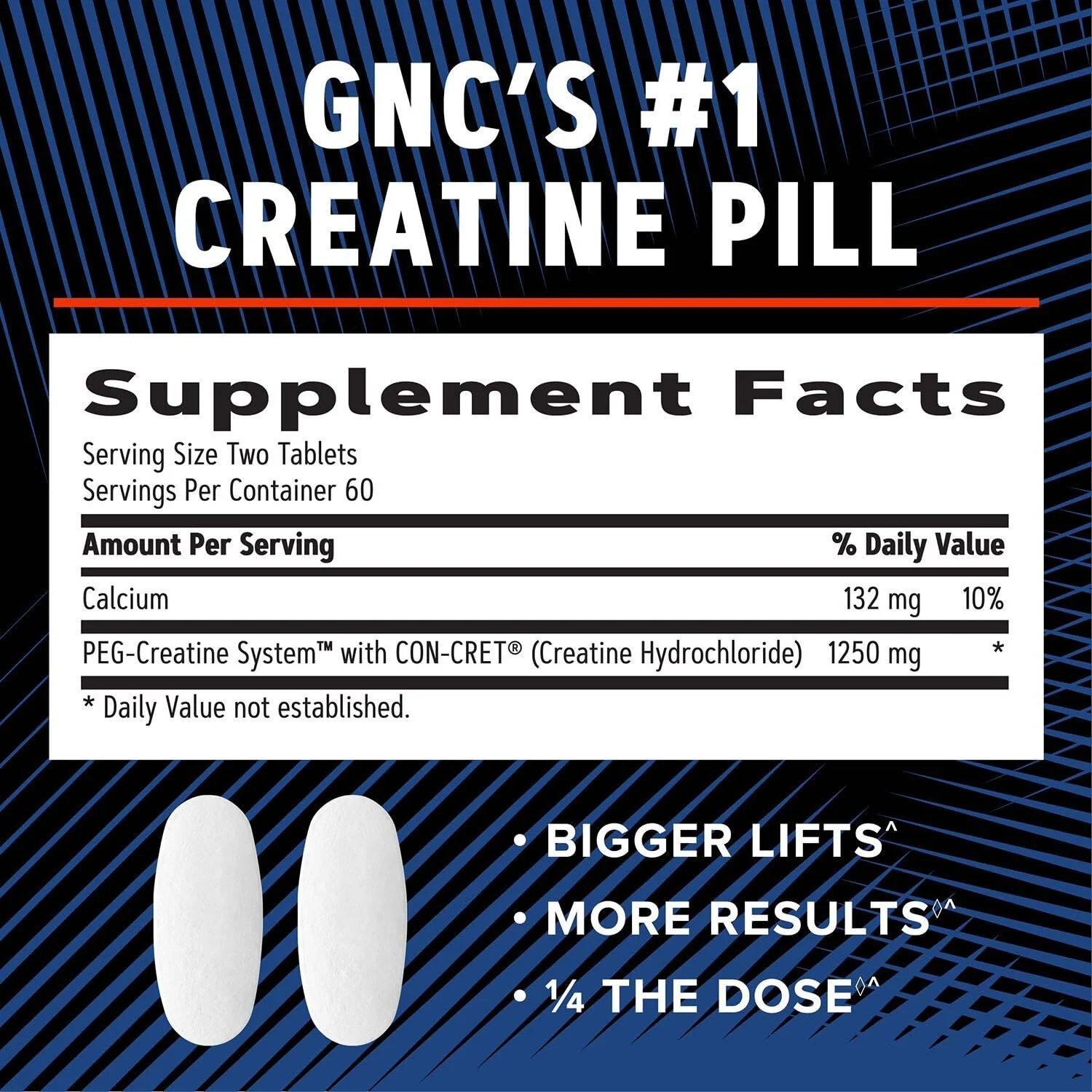 GNC AMP Creatine HCl 189 Pills, Clinically Proven Strength & Muscle Builder, Athletic Performance, Energy Production, Recovery Supplement, Fast Absorbing, Gluten Free Formula, 60 Servings - Image 6