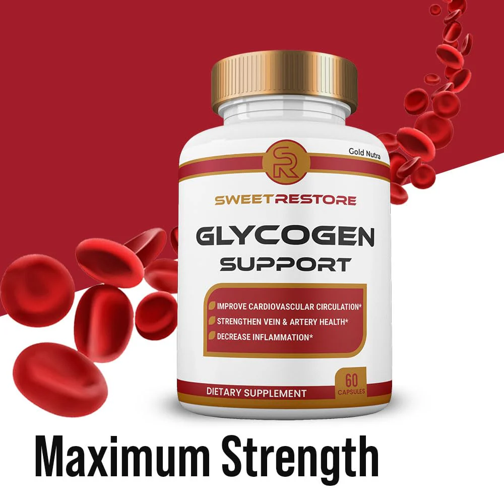 Gold Nutra Sweet Restore Capsules, All Natural Maximum Strength Sweet Restore Glyco Pills, 2 Month Supply (2 Pack) - Image 5