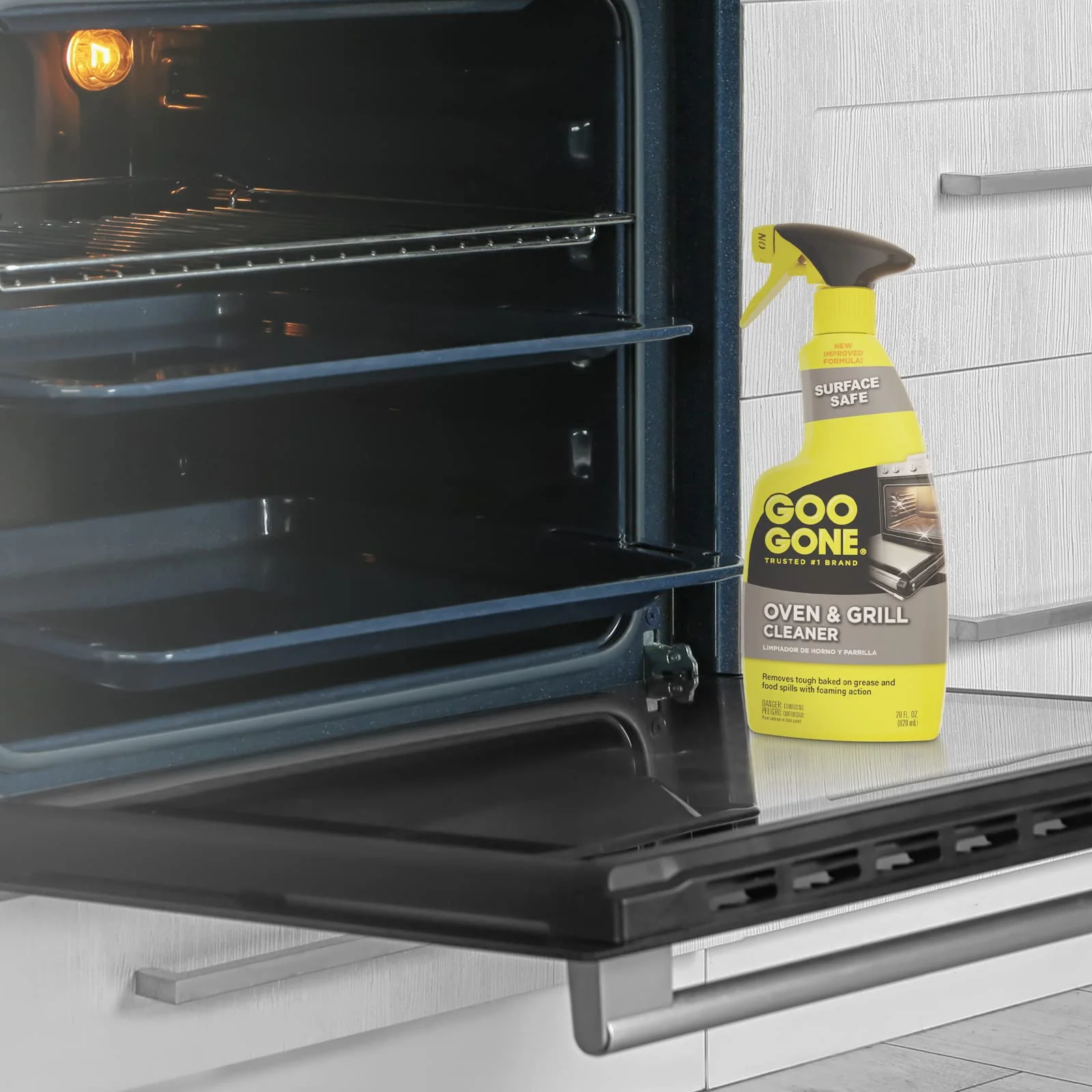 Goo Gone Oven and Grill Cleaner - 28 Ounce - Removes Tough Baked On Grease and Food Spills Surface Safe - Image 2