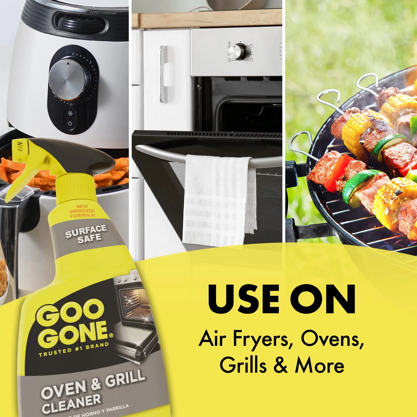 Goo Gone Oven and Grill Cleaner - 28 Ounce - Removes Tough Baked On Grease and Food Spills Surface Safe - Image 7