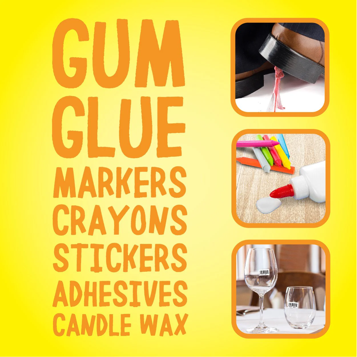 Goo Gone Spray Adhesive Remover Gel, 6 Pack, Removes Glue, Stickers, Tape Residue, Grease, Gum & Wax, Adhesive Spray with Citrus Cleaning Power for Hard Surfaces, Carpets & Fabrics - Image 7