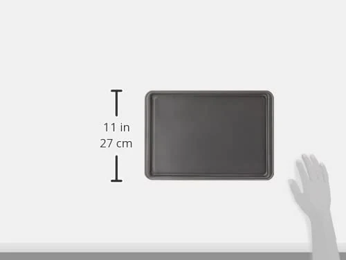 GoodCook Everyday Nonstick Carbon Steel Baking Sheet Set, 3 Pack – Small 13” x 9”, Medium 15” x 10”, Large 17” x 11” – Carbon Steel Cooking Pans, Cookie Sheet Bakeware Set - Image 6