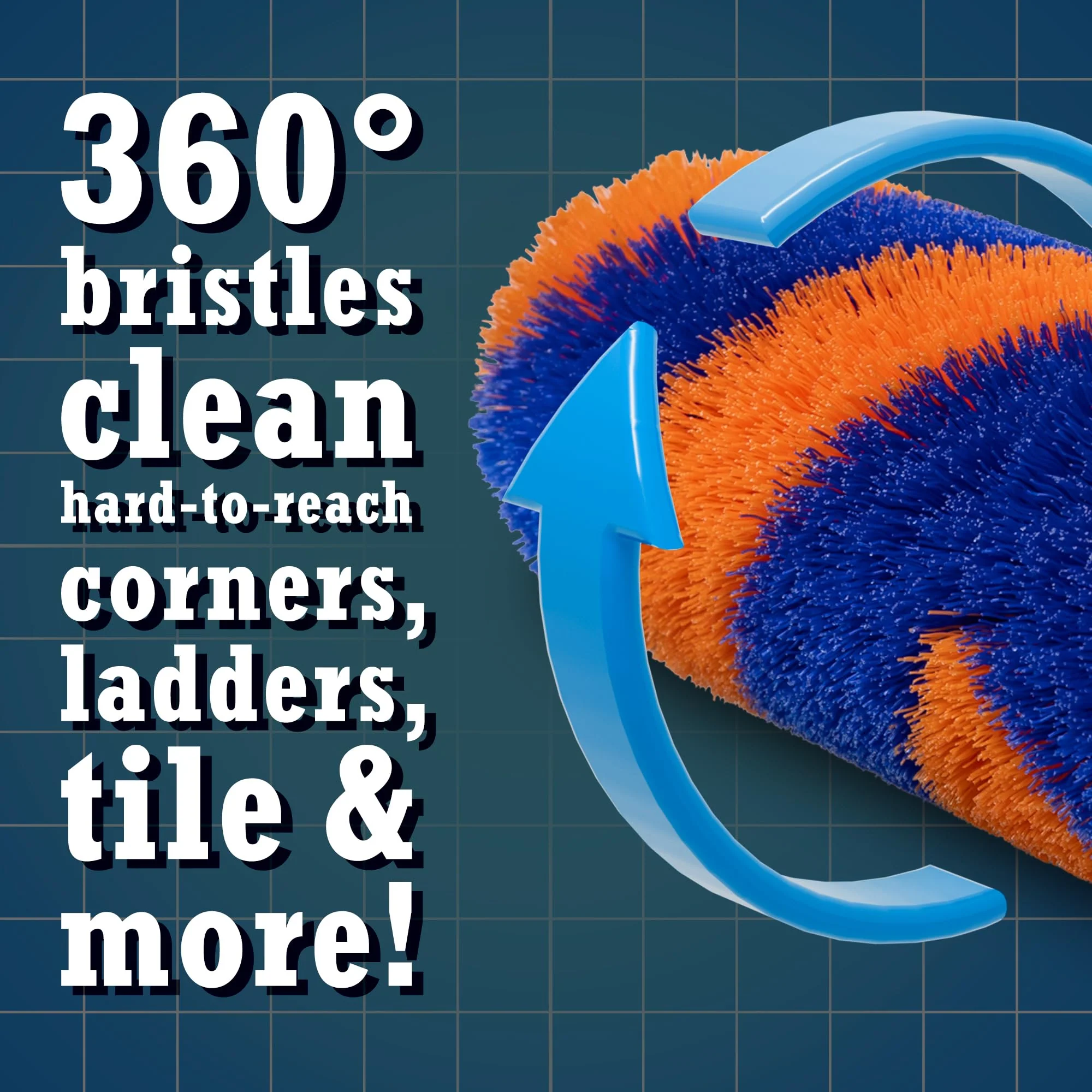 GoRound 360 Pro Pool Brush 18 inches - Image 5