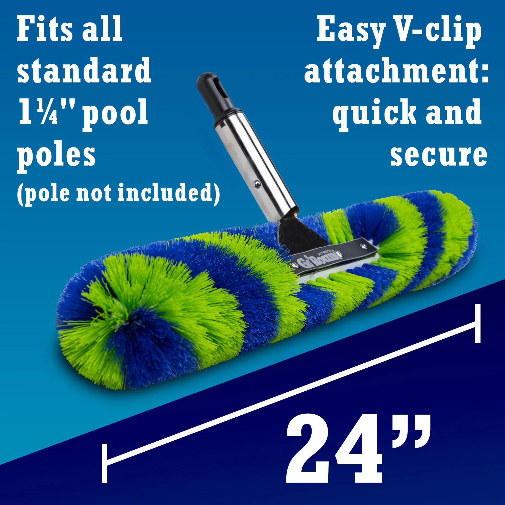 GoRound 360 Pro Pool Brush 24 inches - Image 6