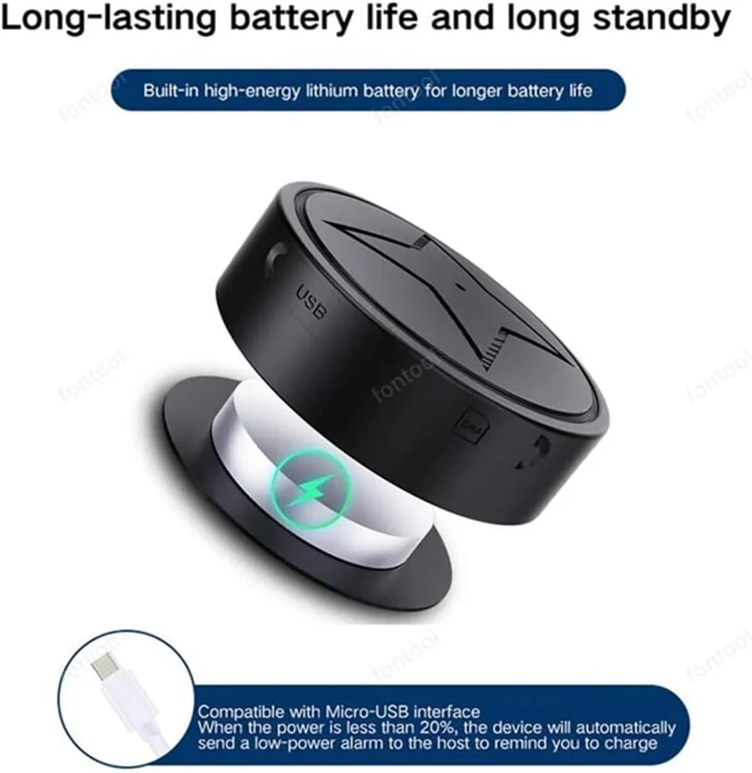 GPS Strong Magnetic Vehicle Anti-Lost Tracker, Mini GPS Tracker for Vehicles No Subscription - Smallest GPS Tracker Locator Real Time, Anti-Theft Micro Tracking Device with Free App (pg12-2) - Image 4