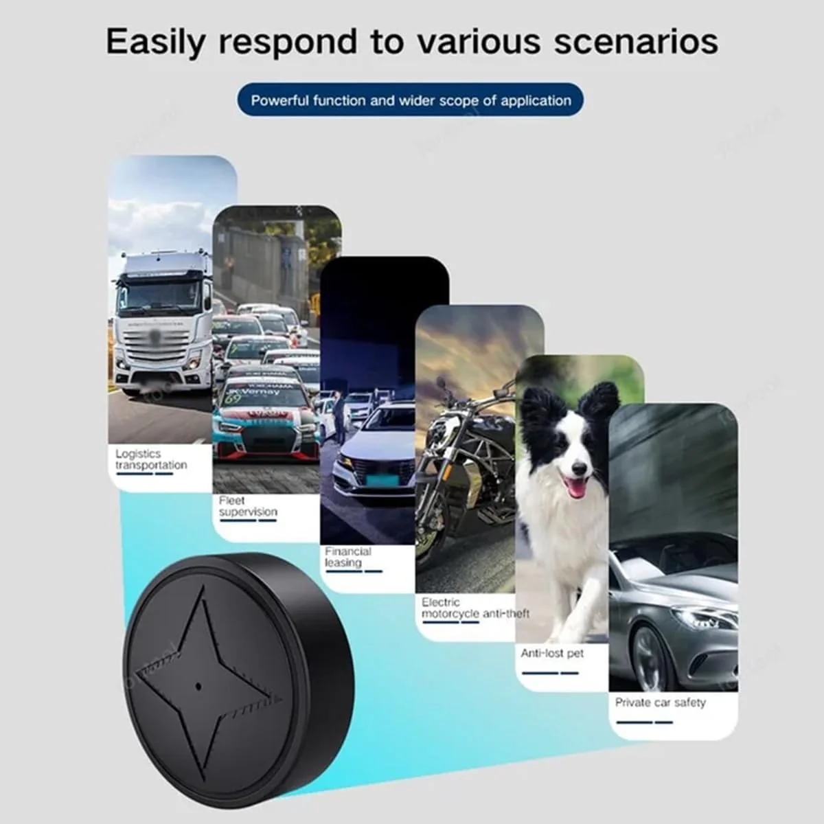GPS Strong Magnetic Vehicle Anti-Lost Tracker, Mini GPS Tracker for Vehicles No Subscription - Smallest GPS Tracker Locator Real Time, Anti-Theft Micro Tracking Device with Free App (pg12-2) - Image 6