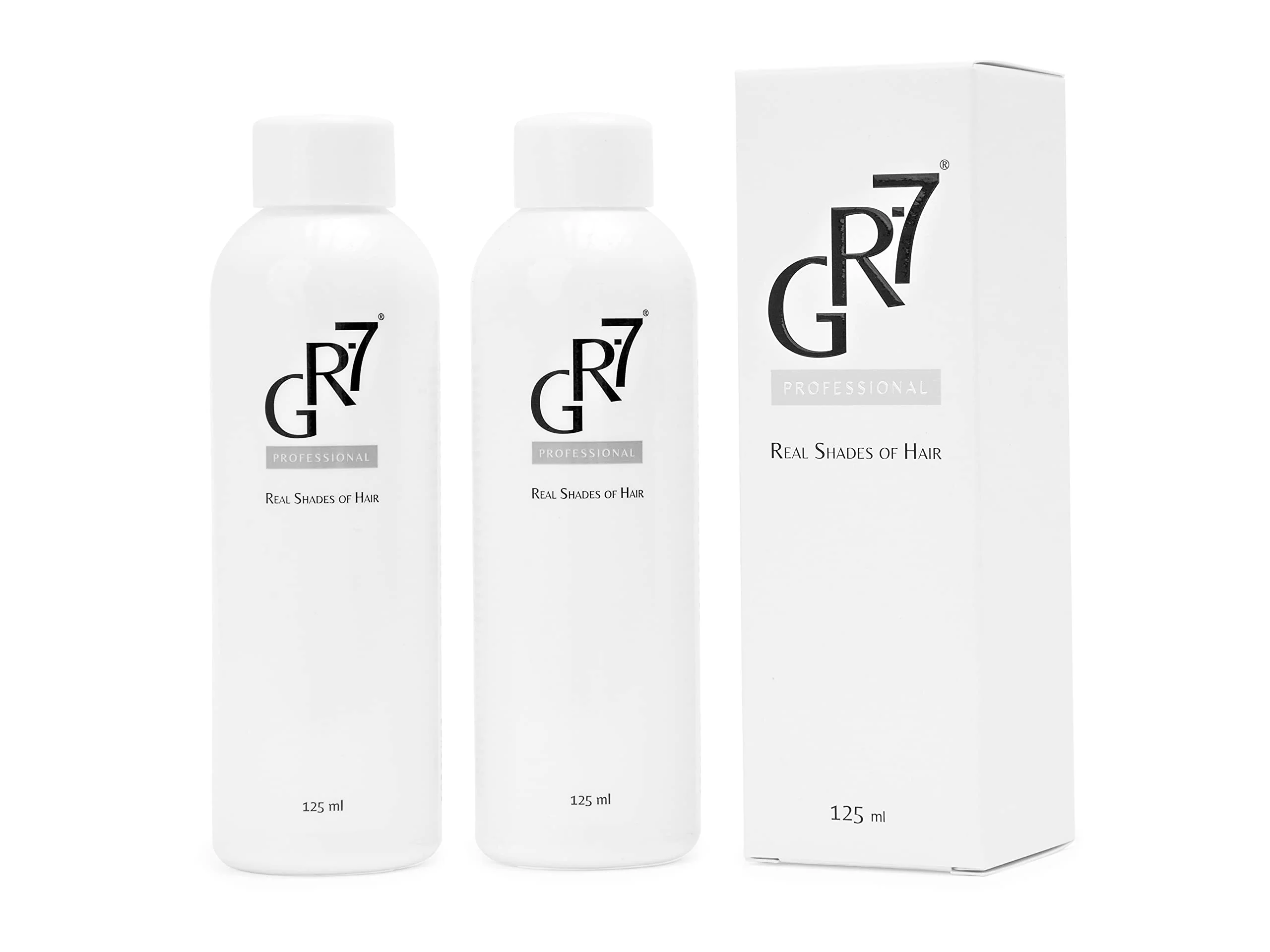 GR-7 Anti Grey Hair 125 ml - Repigmentation Hair - Shampoo Against Grey Hair 1 pieces - Shampoo Grey - Anti Grey Hair - Grey Hair