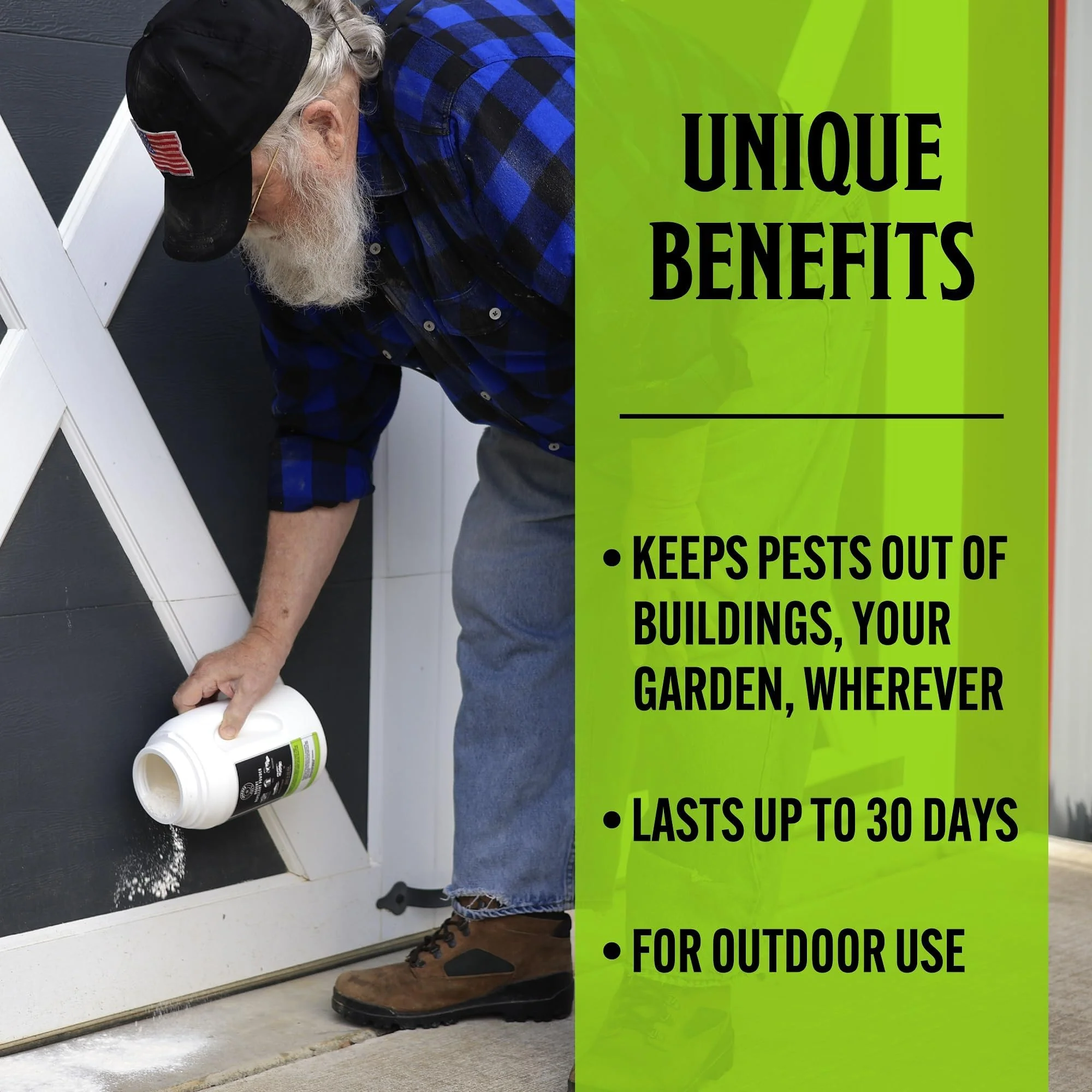 Grandpa Gus's Potent Rodent Repellent Powder Concentrate; Deters Rodents/Mice/Rats from Farm/Home/Garden/RV/Boat/Car/Garage & Chewing on Wires, 24 oz - Image 4