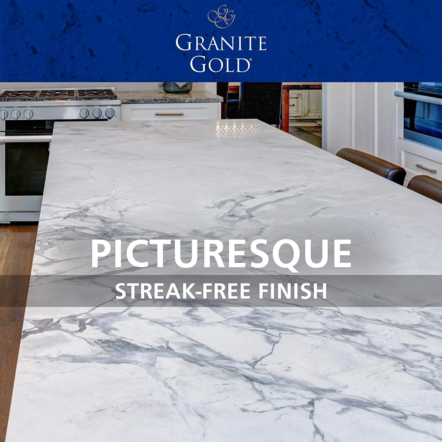 Granite Gold Daily Cleaner Spray Streak-Free Cleaning for Granite, Marble, Travertine, Quartz, Natural Stone Countertops, and Floors, 1 x 64 Fl. Oz. & 2 x 24 Fl. Oz., 3-Pack - Image 5
