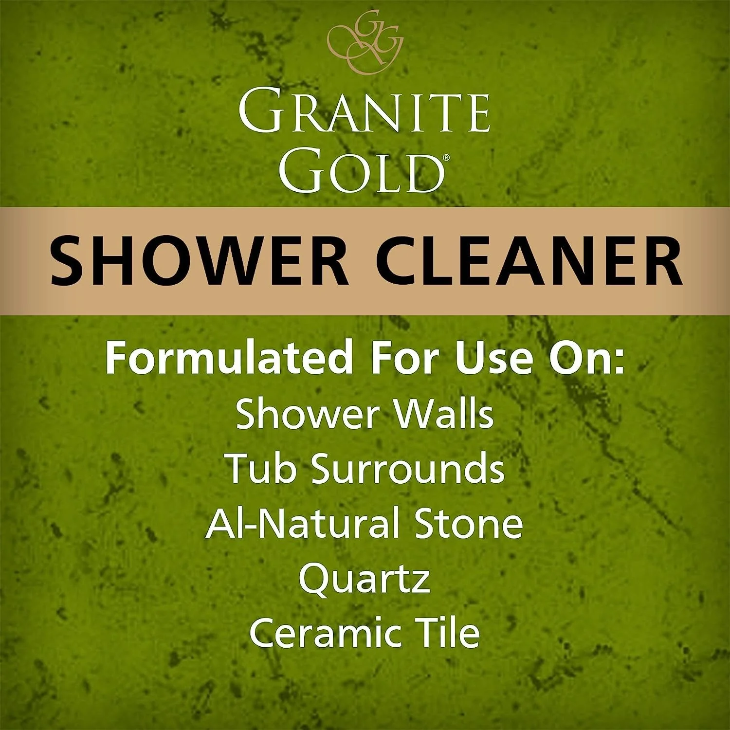 Granite Gold Shower Cleaner Spray For for Quartz, Granite, Marble, Ceramic, and Other Stone Tub Surfaces, 64 Fl Oz & 24 Fl Oz - Image 2