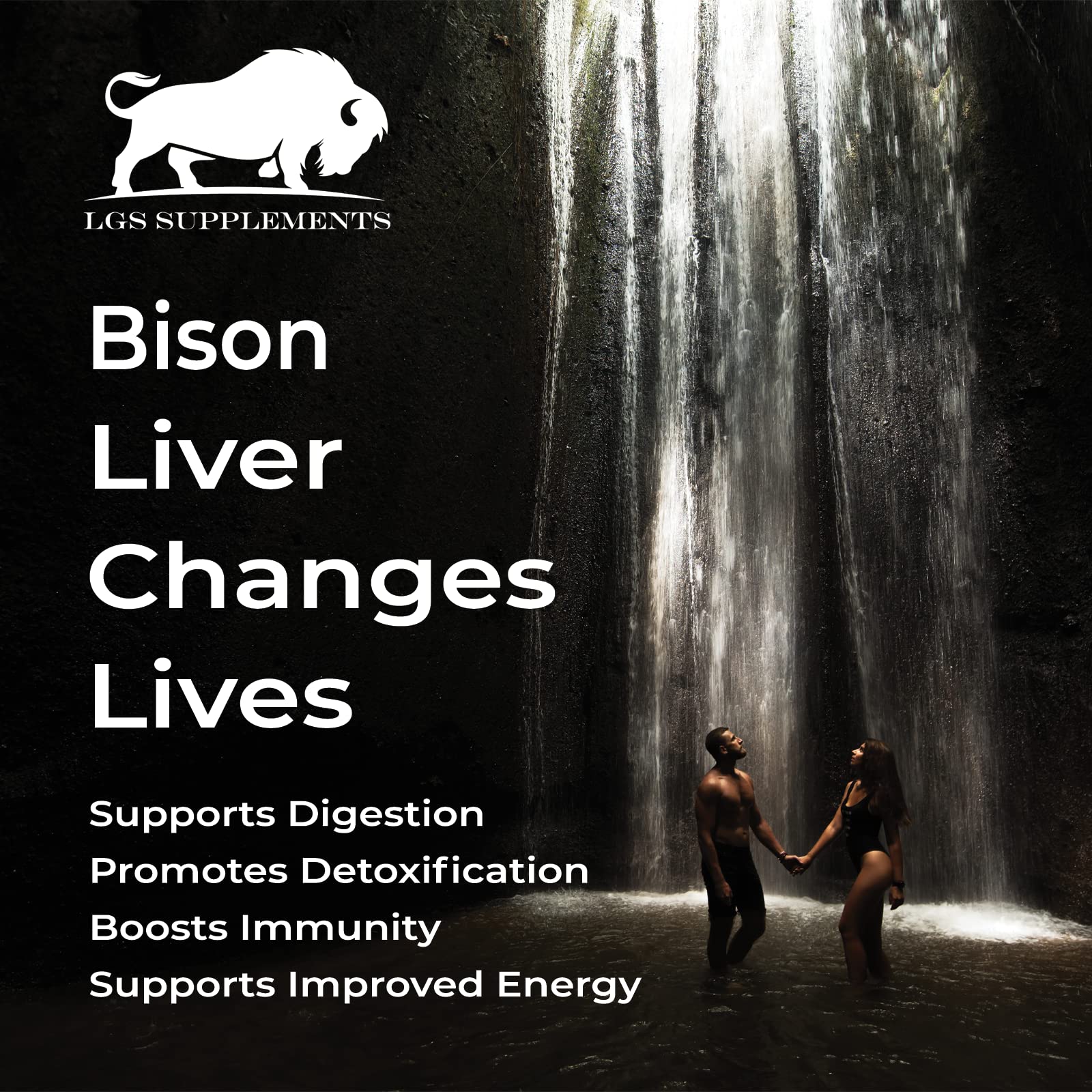 Grass Fed Bison Liver Capsules Supports Energy Production, Detoxification, Digestion, Immunity, Natural Iron Non-GMO, Freeze Dried Liver Health Supplement, 3000mg - Image 8