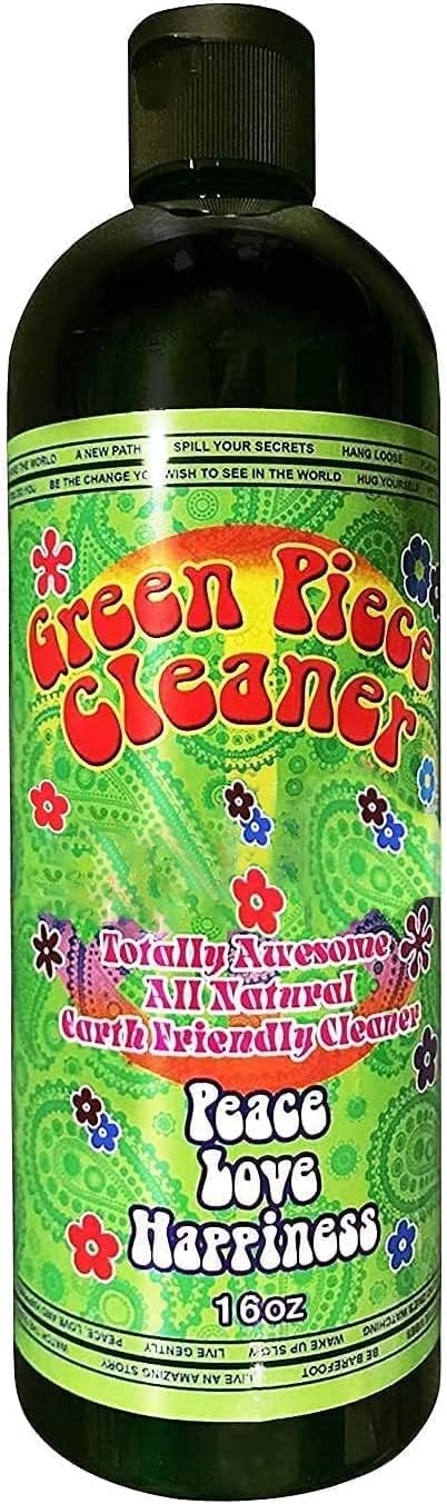 Green Piece® Cleaner 16 oz (Made in USA) - Free travel size - 4 Oz. and a Free tube pieces Cleaner! The All Natural Glass Cleaner, Metal and Ceramic Water bubbler - Image 2
