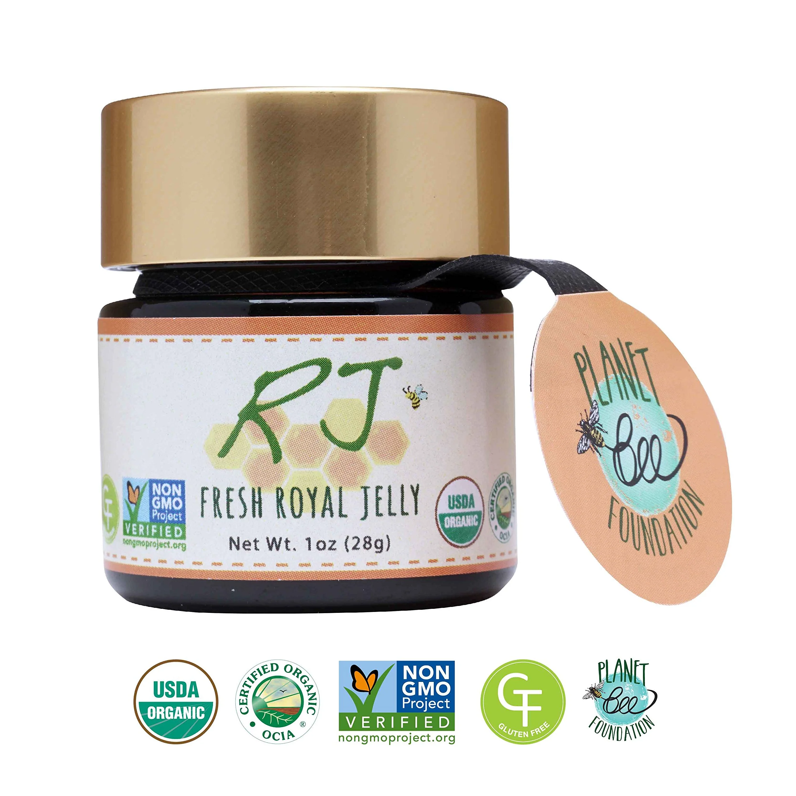 Greenbow Organic Fresh Royal Jelly - 100% USDA Certified Organic, Non-GMO, Halal, Pure, Gluten Free - One of The Most Nutrition Packed - (28g) - Image 4
