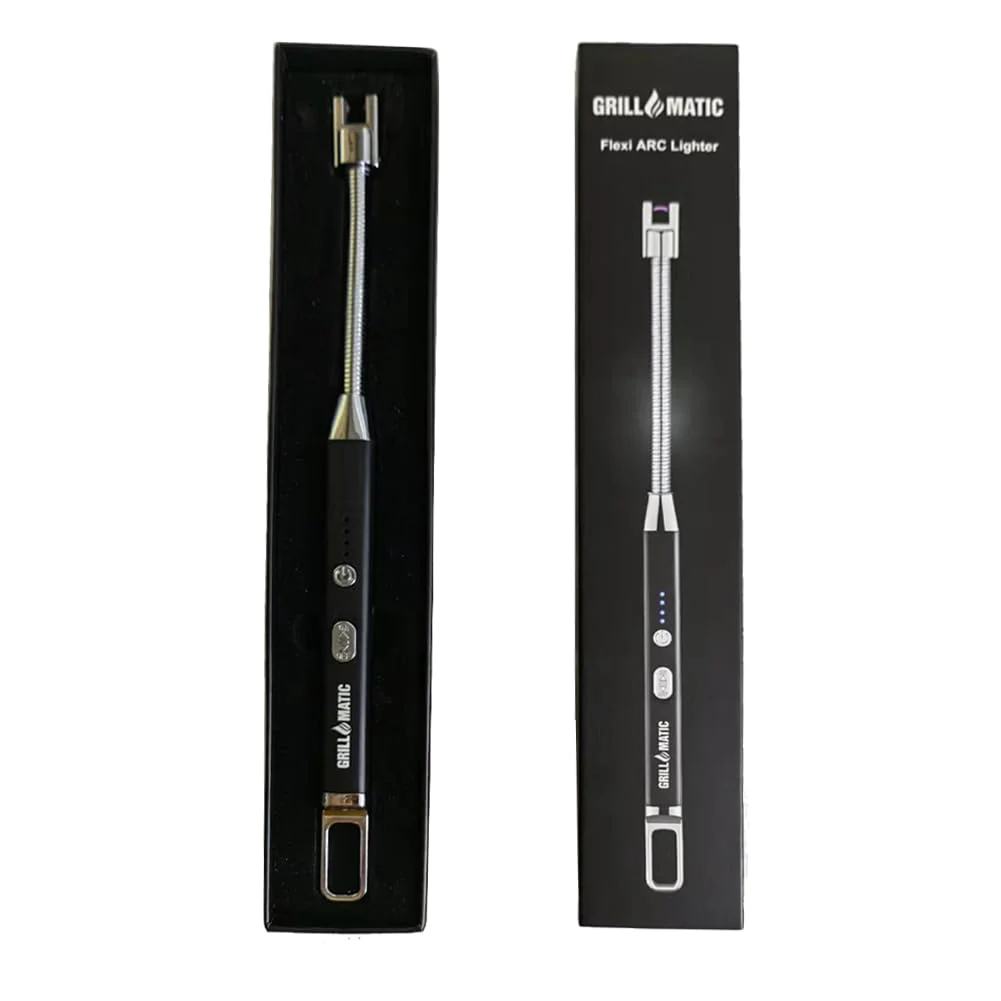 GRILLMATIC Windproof, Rechargeable, Flexible Neck, Lithium Ion, Electronic, Butane Free, Flameless, USB Grill Lighter - Image 9