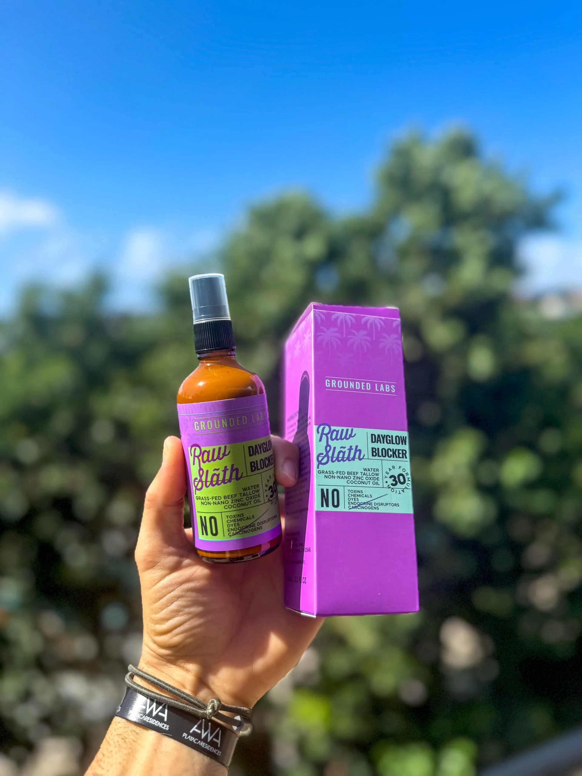 GROUNDED LABS Beef Tallow and Zinc Oxide Chemical-Free Sunscreen with 100% Grass-Fed Beef Tallow, Reef-Safe Non-Nano Zinc Oxide & Coconut Oil Mineral Sunblock SPF 30 - Image 2