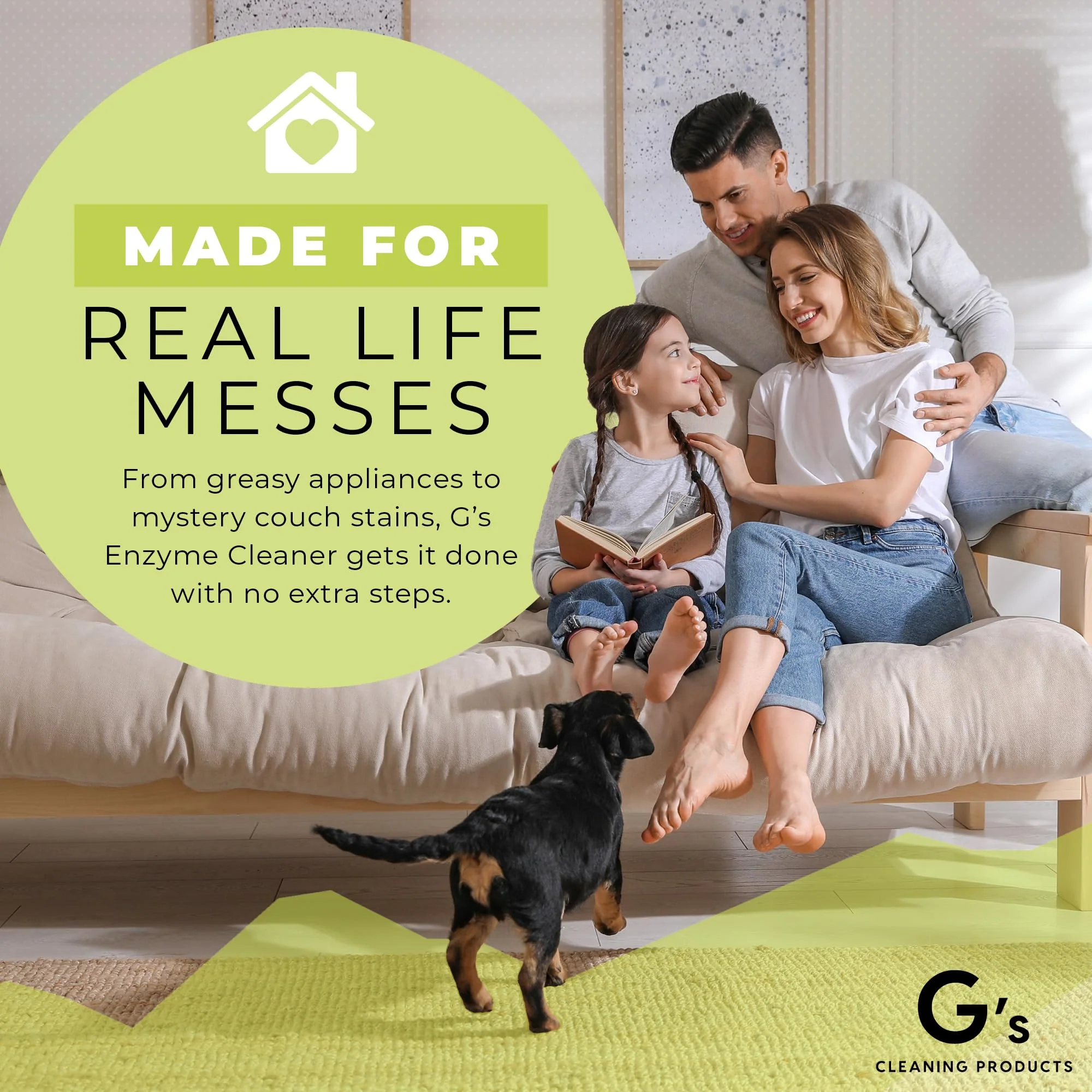 G's Cleaning Biodegradable All Purpose Cleaner – 32 oz Non-Toxic Natural Cleaning Spray – Multipurpose Cleaner Spray for Multi Surface, Kitchen, Counter Top, Furniture, Floor, Home and Household - Image 4