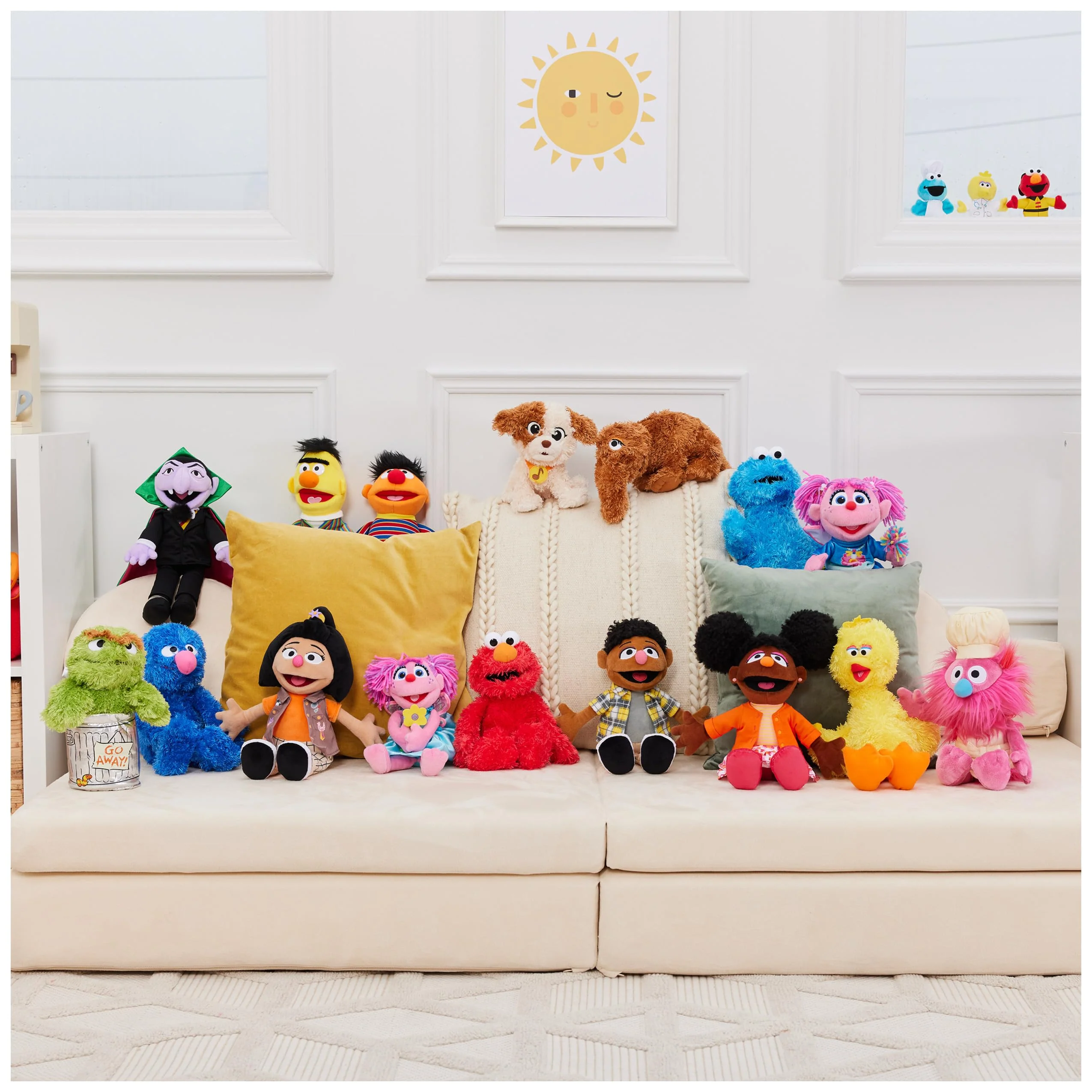 GUND Sesame Street Official Abby Cadabby Muppet Plush, Premium Plush Toy for Ages 1 & Up, Pink/Blue, 11” - Image 2