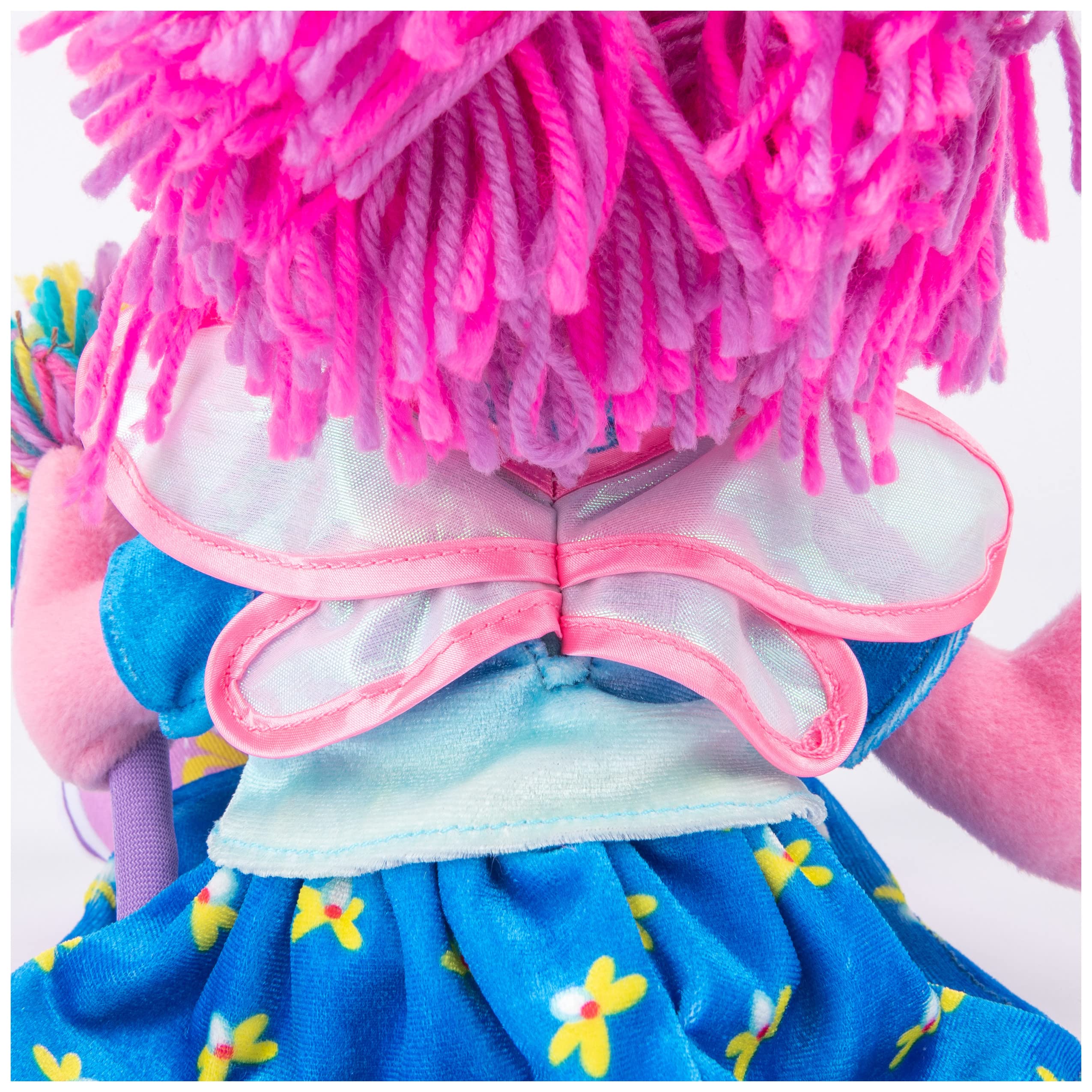 GUND Sesame Street Official Abby Cadabby Muppet Plush, Premium Plush Toy for Ages 1 & Up, Pink/Blue, 11” - Image 3