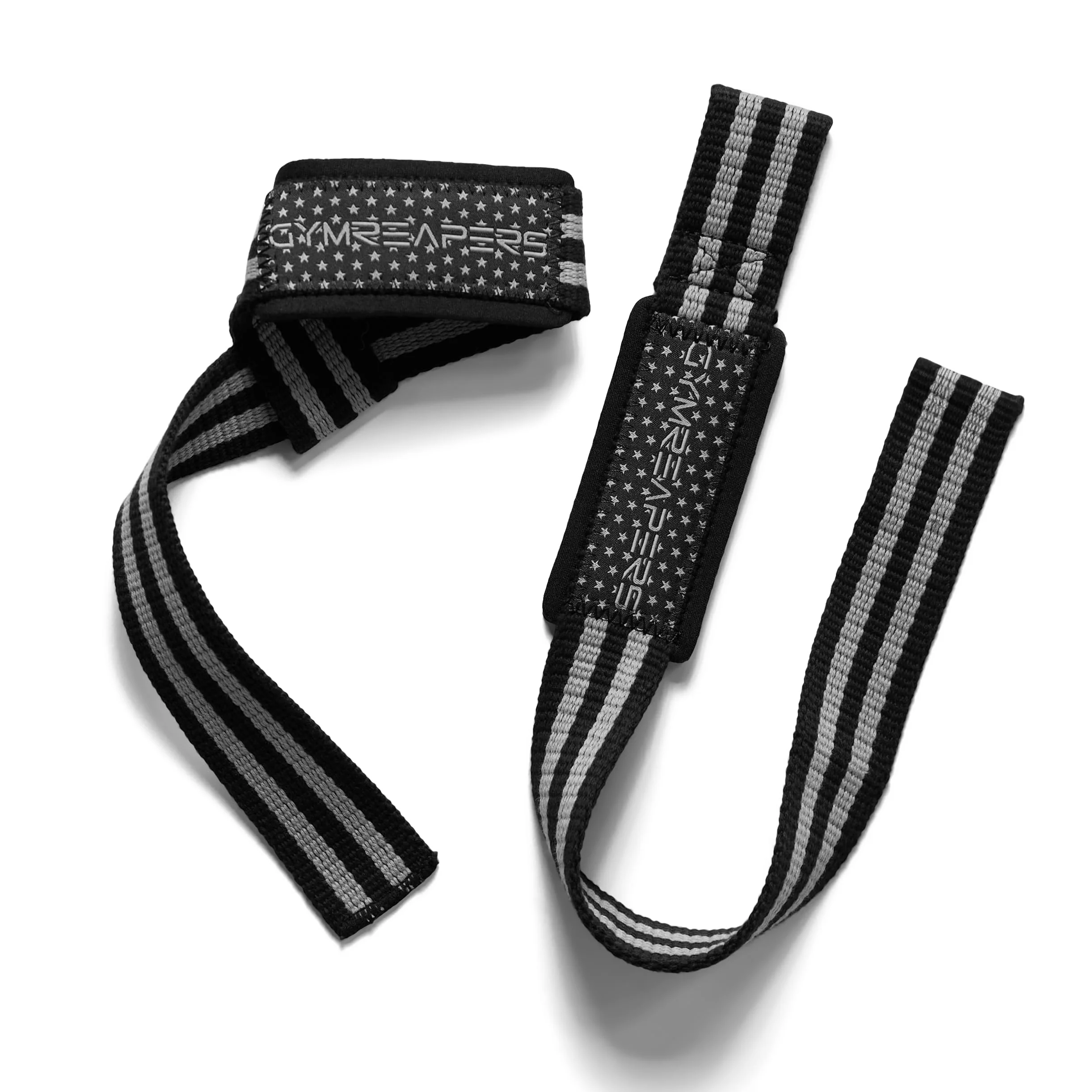 Gymreapers Lifting Wrist Straps for Weightlifting, Bodybuilding, Powerlifting, Strength Training, & Deadlifts - Padded Neoprene with 18" Cotton - Image 4
