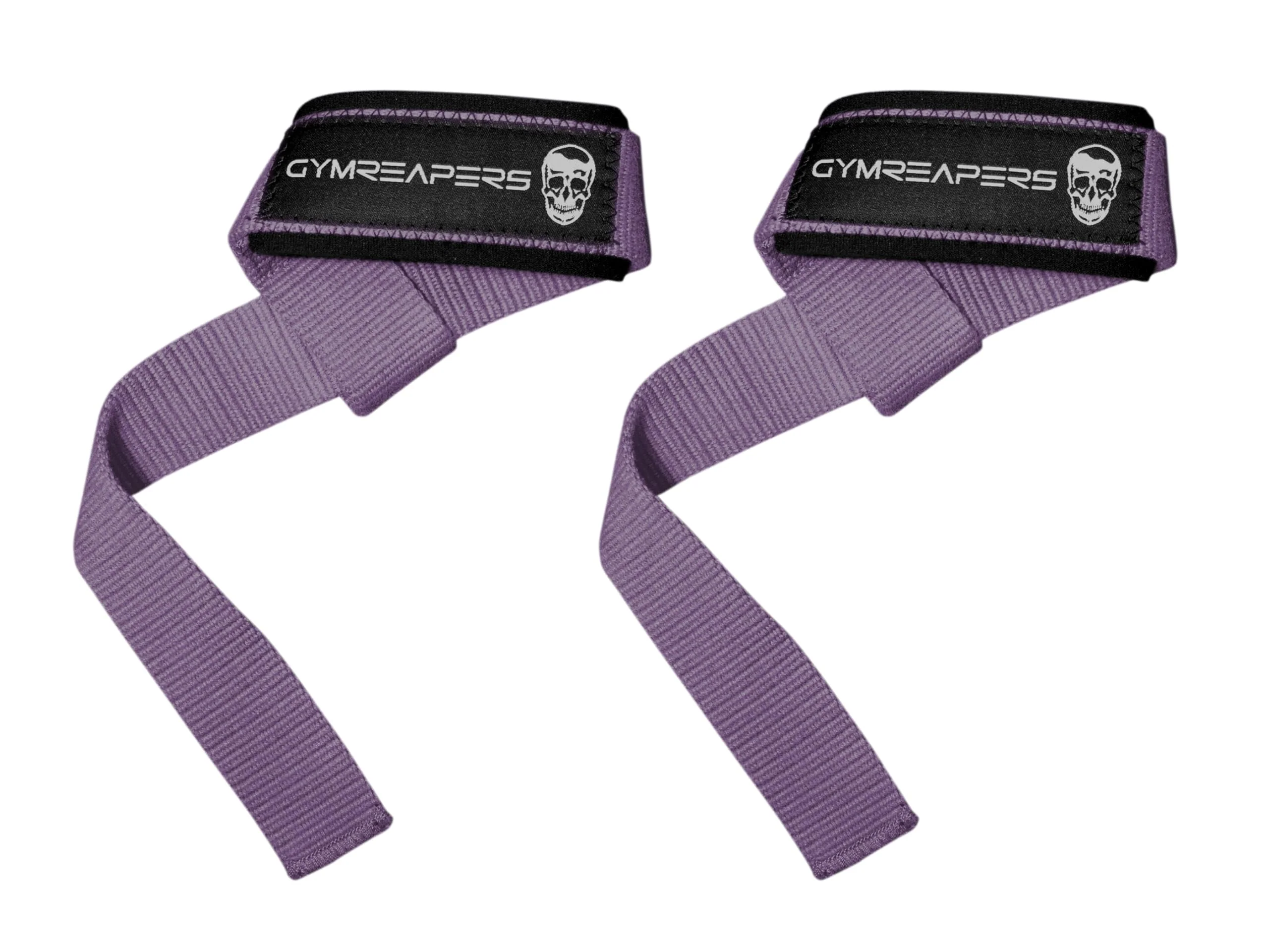 Gymreapers Lifting Wrist Straps for Weightlifting, Bodybuilding, Powerlifting, Strength Training, & Deadlifts - Padded Neoprene with 18" Cotton - Image 2