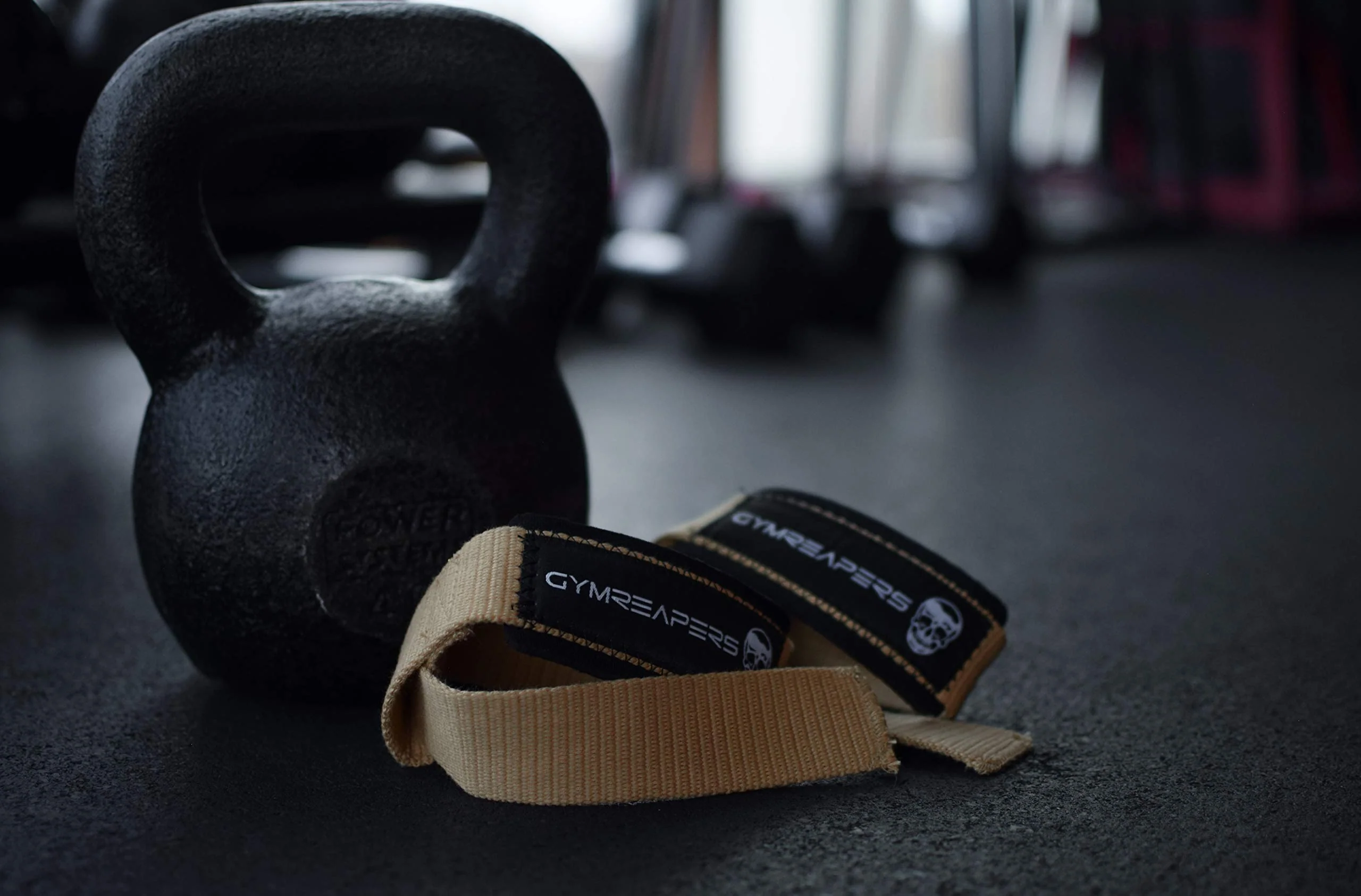 Gymreapers Lifting Wrist Straps for Weightlifting, Bodybuilding, Powerlifting, Strength Training, & Deadlifts - Padded Neoprene with 18" Cotton (Desert Tan) - Image 4