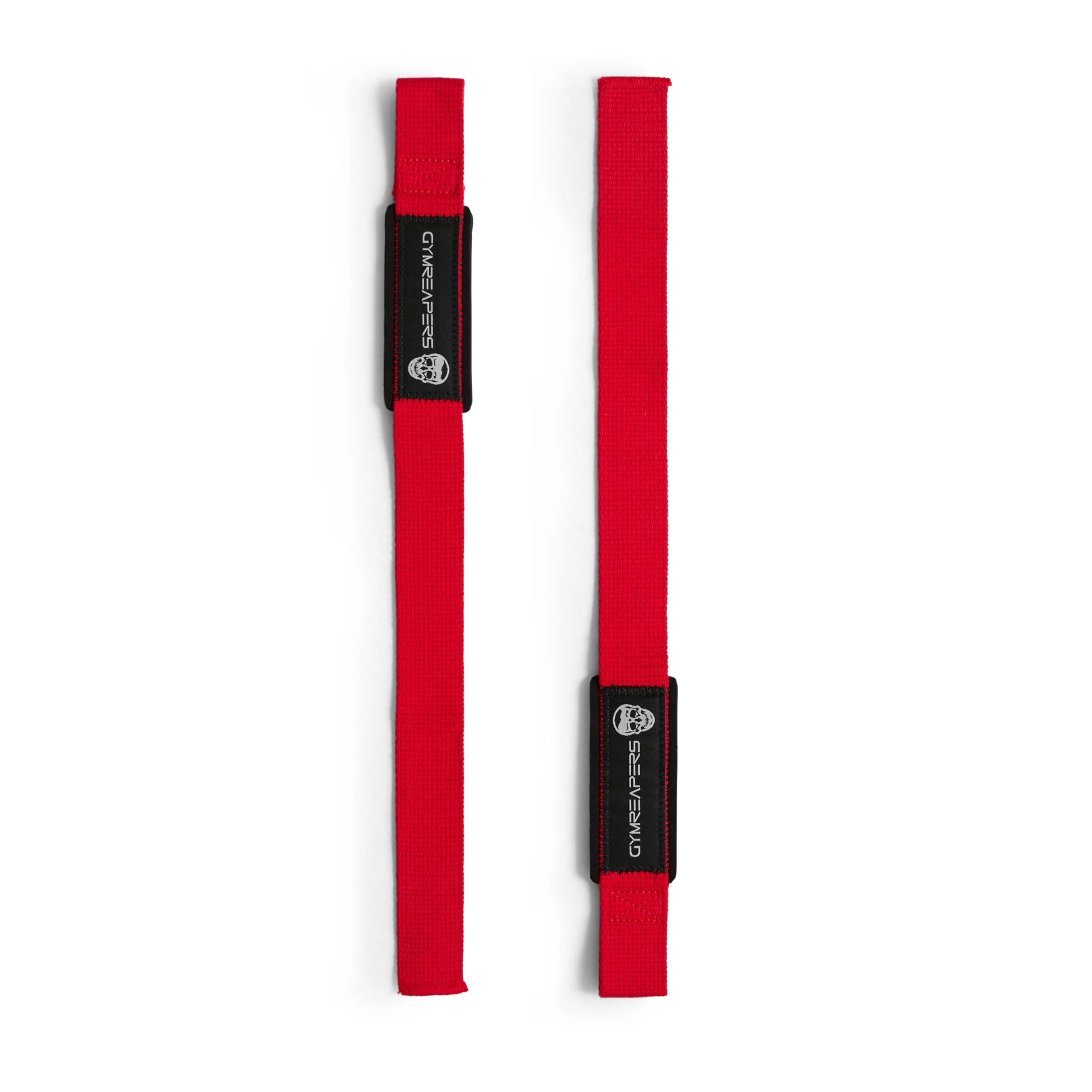 Gymreapers Lifting Wrist Straps for Weightlifting, Bodybuilding, Powerlifting, Strength Training, & Deadlifts - Padded Neoprene with 18" Cotton (Red) - Image 6