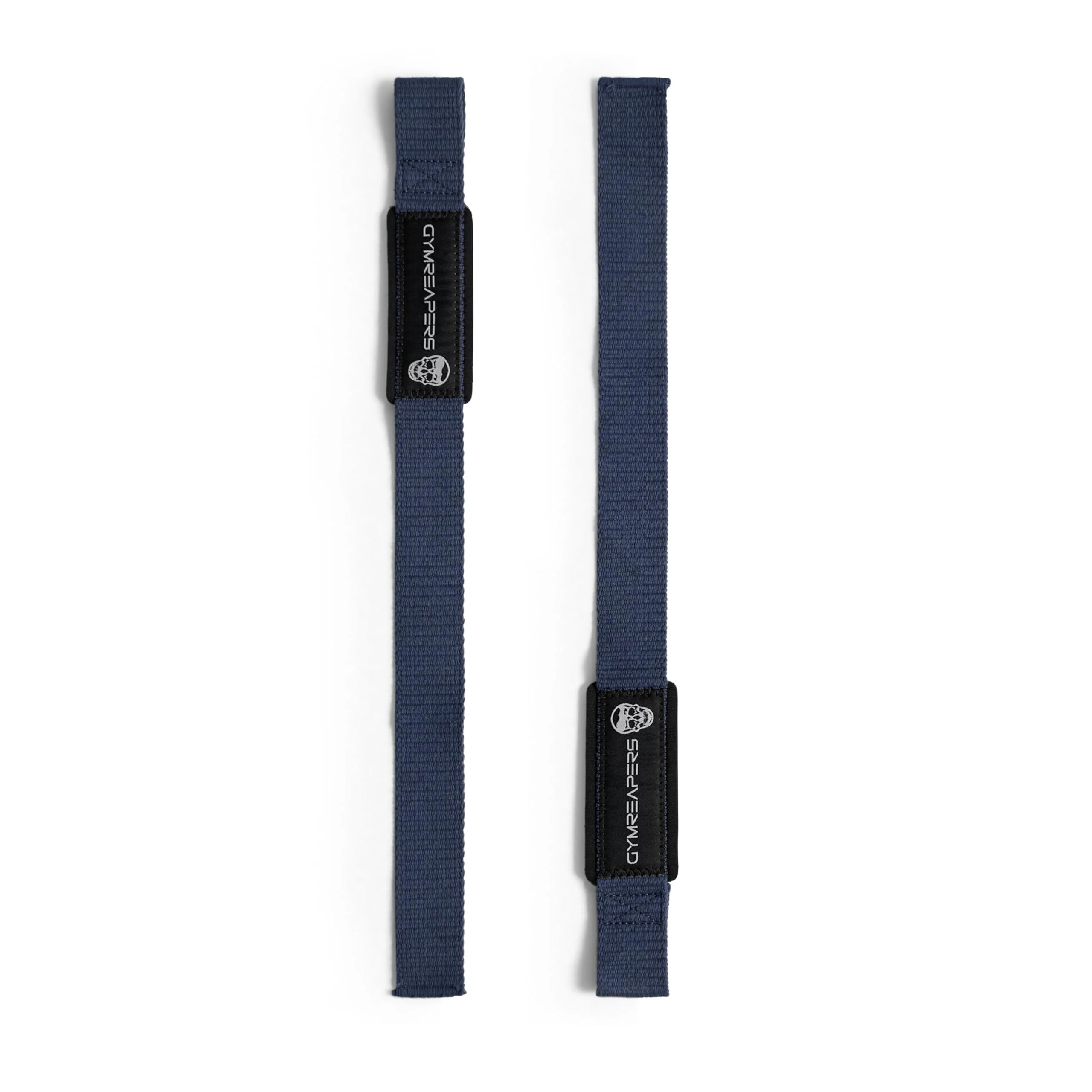 Gymreapers Lifting Wrist Straps for Weightlifting, Bodybuilding, Powerlifting, Strength Training, & Deadlifts - Padded Neoprene with 18 inch Cotton (Navy) - Image 2