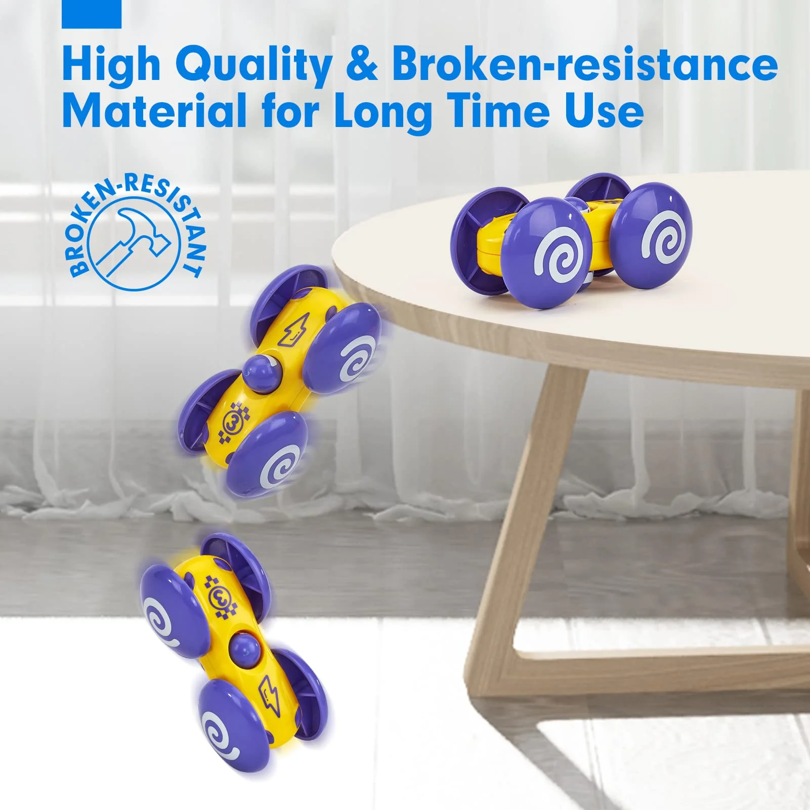 hahaland Toddler Toys for 1 Year Old Boy 2 in 1 Pound Ball Toy & Car Ramp Race Track Learning Early Developmental Montessori Toys for 2 Year Old Christmas Birthday Gifts Stocking Stuffers - Image 4