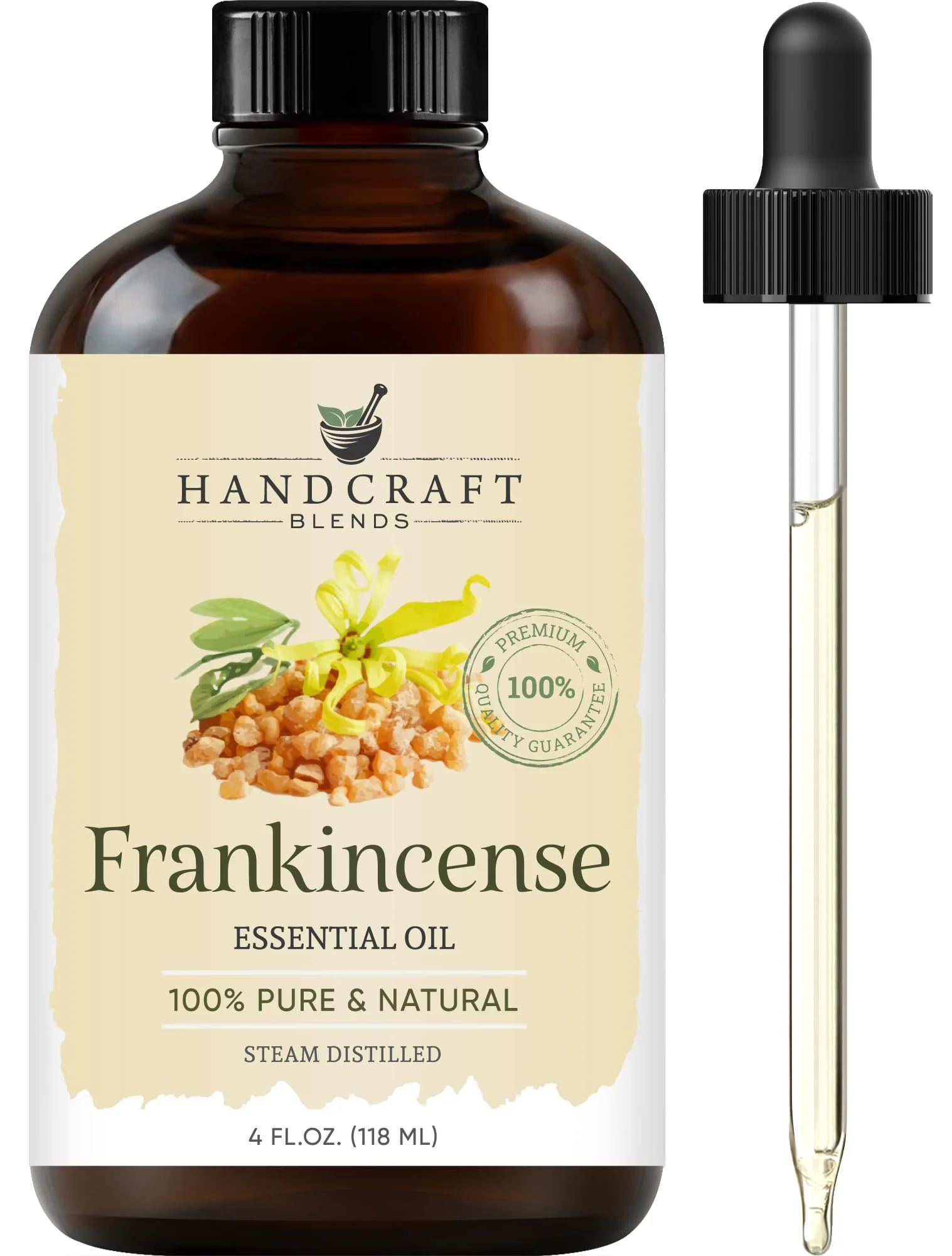 Handcraft Blends Frankincense Essential Oil – Huge 4 Fl Oz – 100% Pure and Natural – Premium Grade Essential Oil for Diffuser and Aromatherapy, Skin, Massage, Candle and Soap Making Fragrance - Image 2
