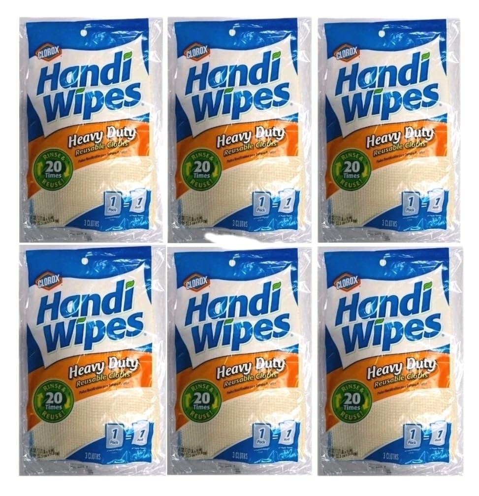 Handi Wipes Heavy Duty 3Ct 6-Pack - Image 2
