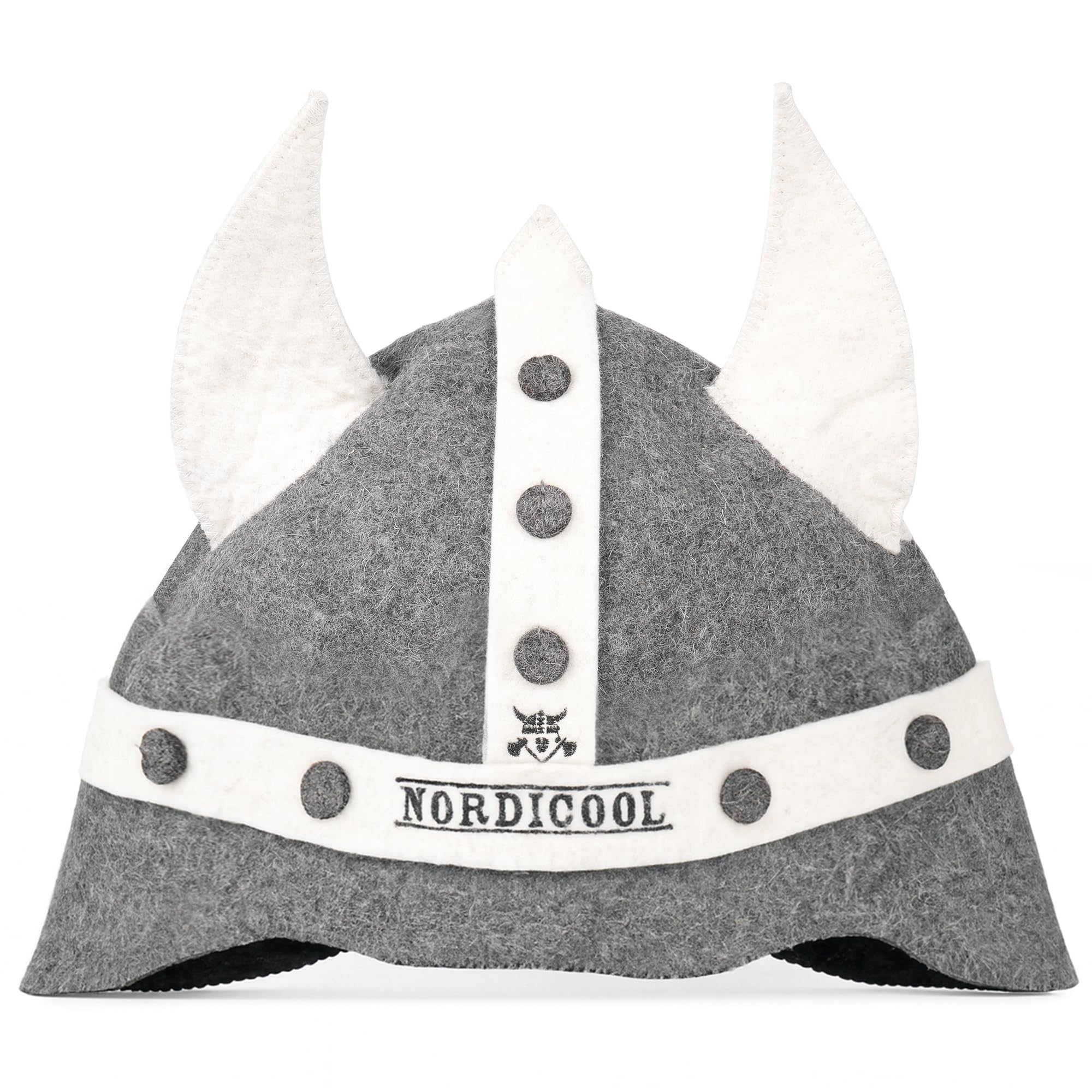 Handmade Premium Wool Sauna Hat – Viking Style Sauna Cap for Men & Women | Natural, Breathable & Eco-Friendly | Comfortable Full-Coverage Fit | Spa, Steam Room, Banya & Bathhouse