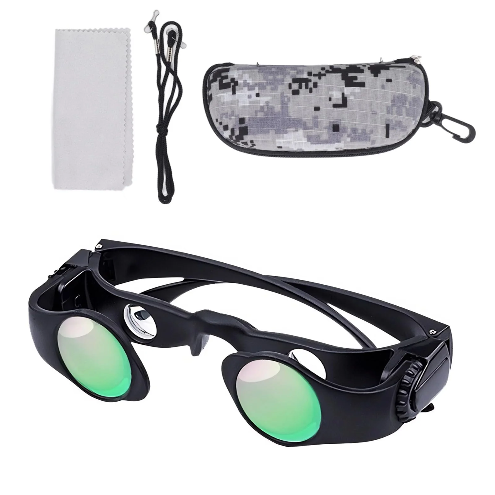 Hands Binocular Glasses, 8X Professional Binocular Glasses for Fishing, Bird Watching, Sports, Concerts, Theater, Portable Telescope Opera Glasses with 2 Polarized Lenses - Image 9
