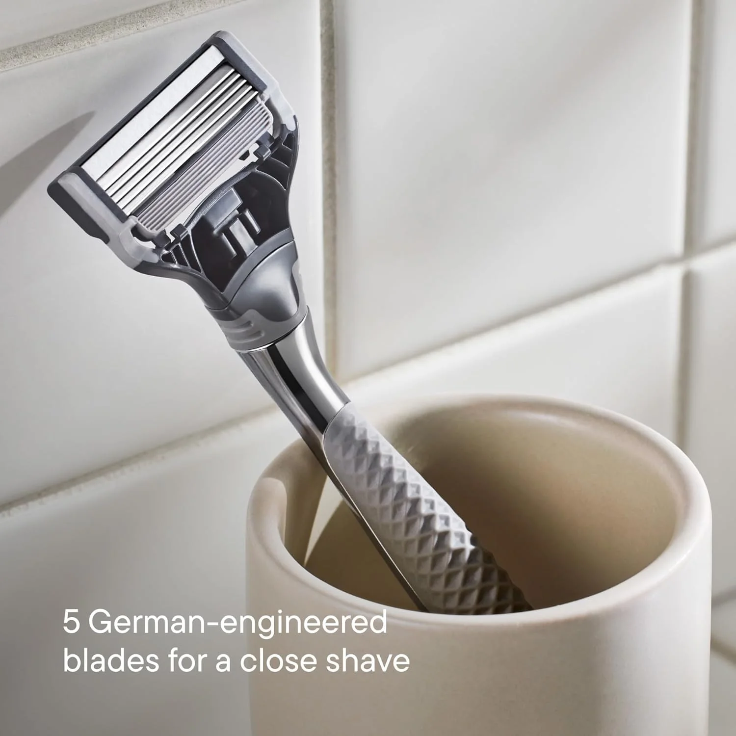 Harry's Original Razor Blades for Men - 14 Count - Premium Razor Blade Refill Cartridges - German Engineered - Image 7
