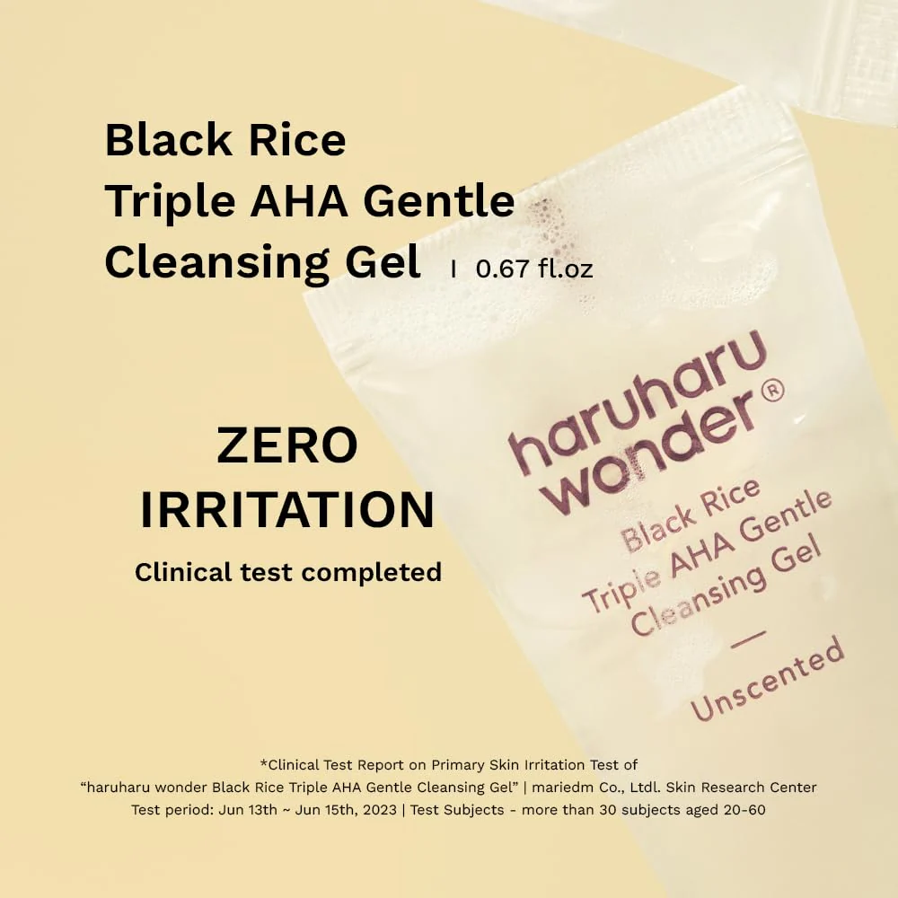 haruharu Wonder Best Glow Trial Kit, Strong, Hydrated, Glowing, Daily Routine, Mini Size, Double Cleansing, Toner, Barrier Essence - Image 3