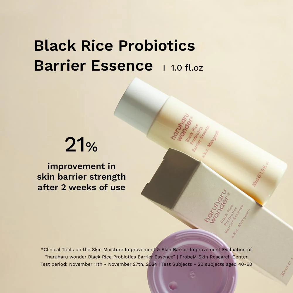 haruharu Wonder Best Glow Trial Kit, Strong, Hydrated, Glowing, Daily Routine, Mini Size, Double Cleansing, Toner, Barrier Essence - Image 5