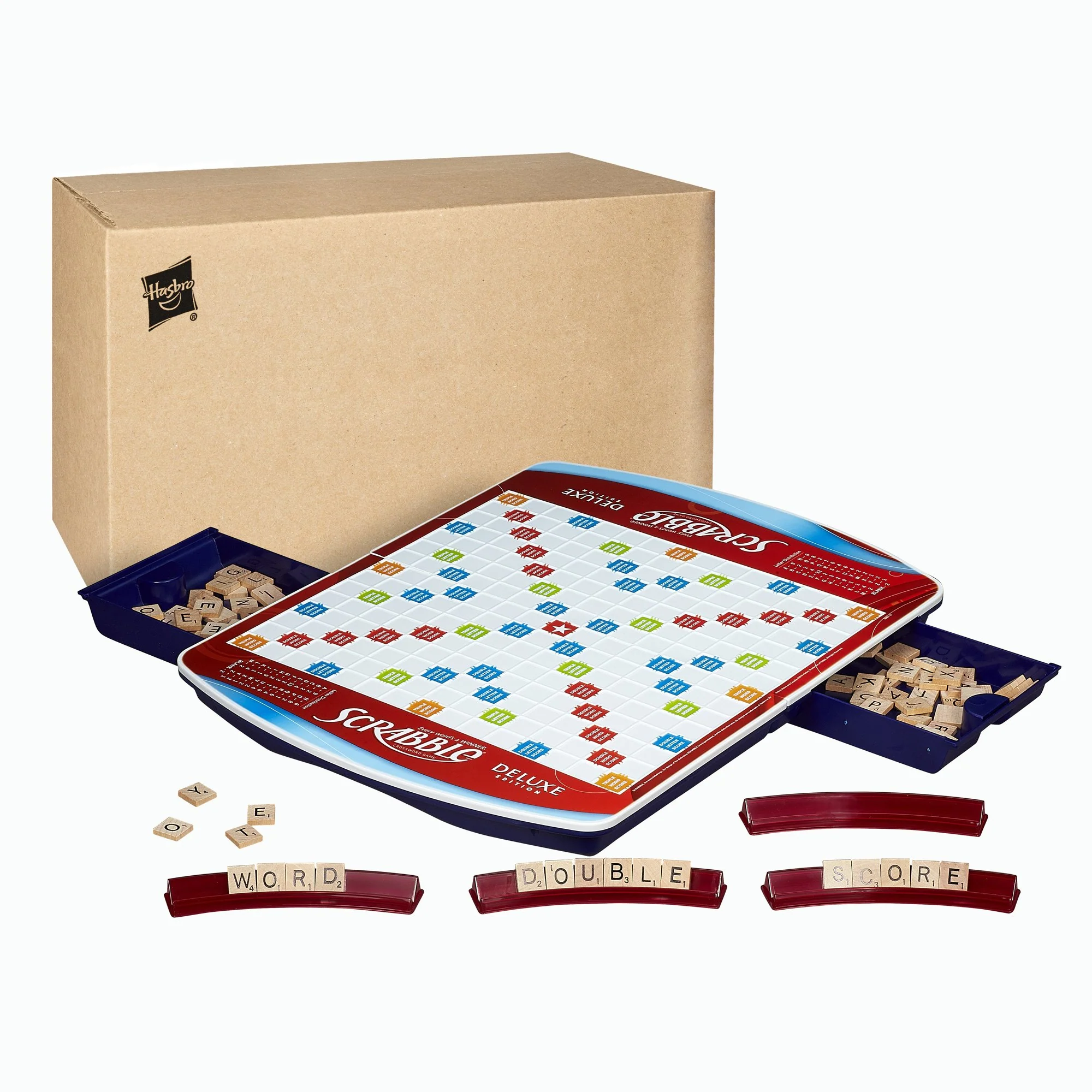 Hasbro Gaming Scrabble Deluxe Edition Board Game, (Amazon Exclusive) - Image 3