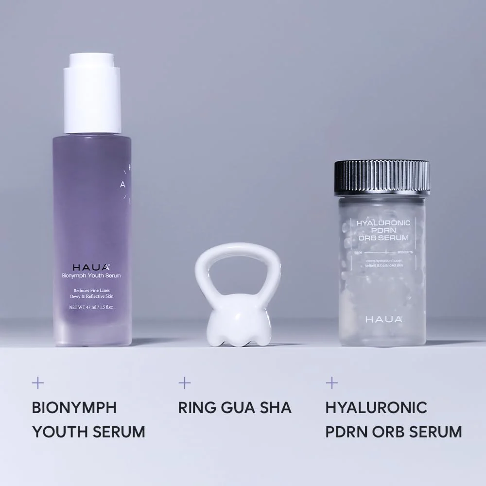 HAUA Hyaluronic PDRN 30,000 ppm Orb Serum, Salmon DNA PDRN, Korean Skincare, Anti-Aging, Skin Repair, Firming, Deep Hydration, Radiance Booster, Wrinkle Care, Gifts for Woman | 1.58 oz - Image 4