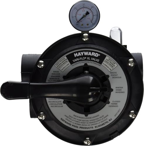Hayward SP0714T VariFlo Top-Mount Multiport Valve, Black, 1-1/2-Inch-FIP - Image 5