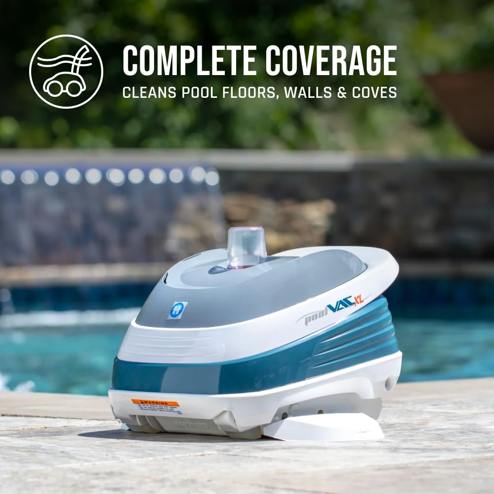 Hayward W32025ADC PoolVac XL Automatic Inground Pool Vacuum Cleaner, Suction Gunite Pool Cleaner up to 20 x 40 ft - Image 8