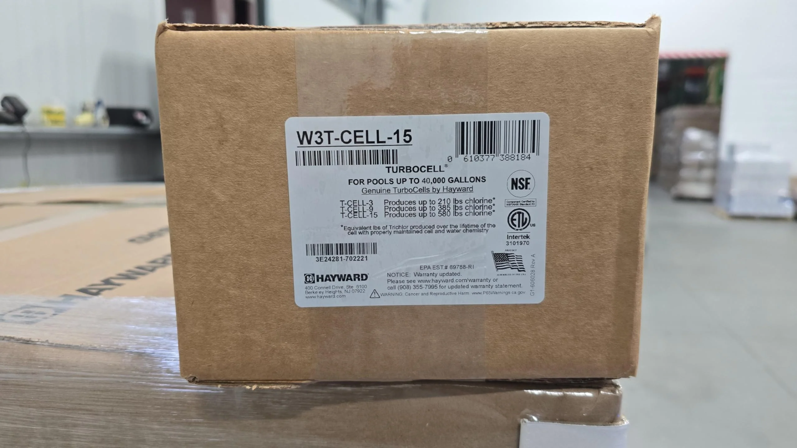 Hayward W3T-CELL-15 TurboCell Salt Chlorination Cell for In-Ground Swimming Pools up to 40,000 Gallons - Image 7